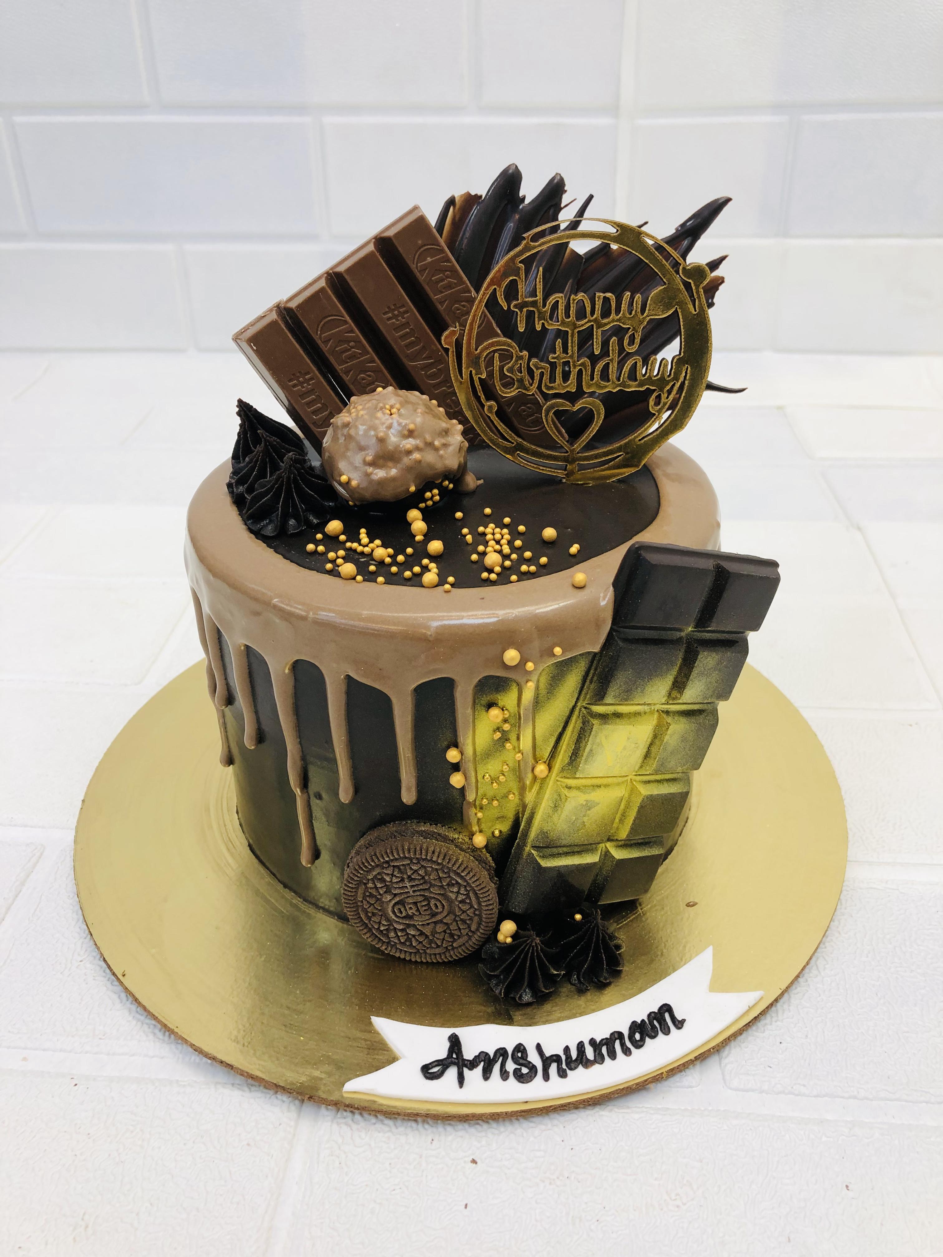 Chocolate Drip Cake 4