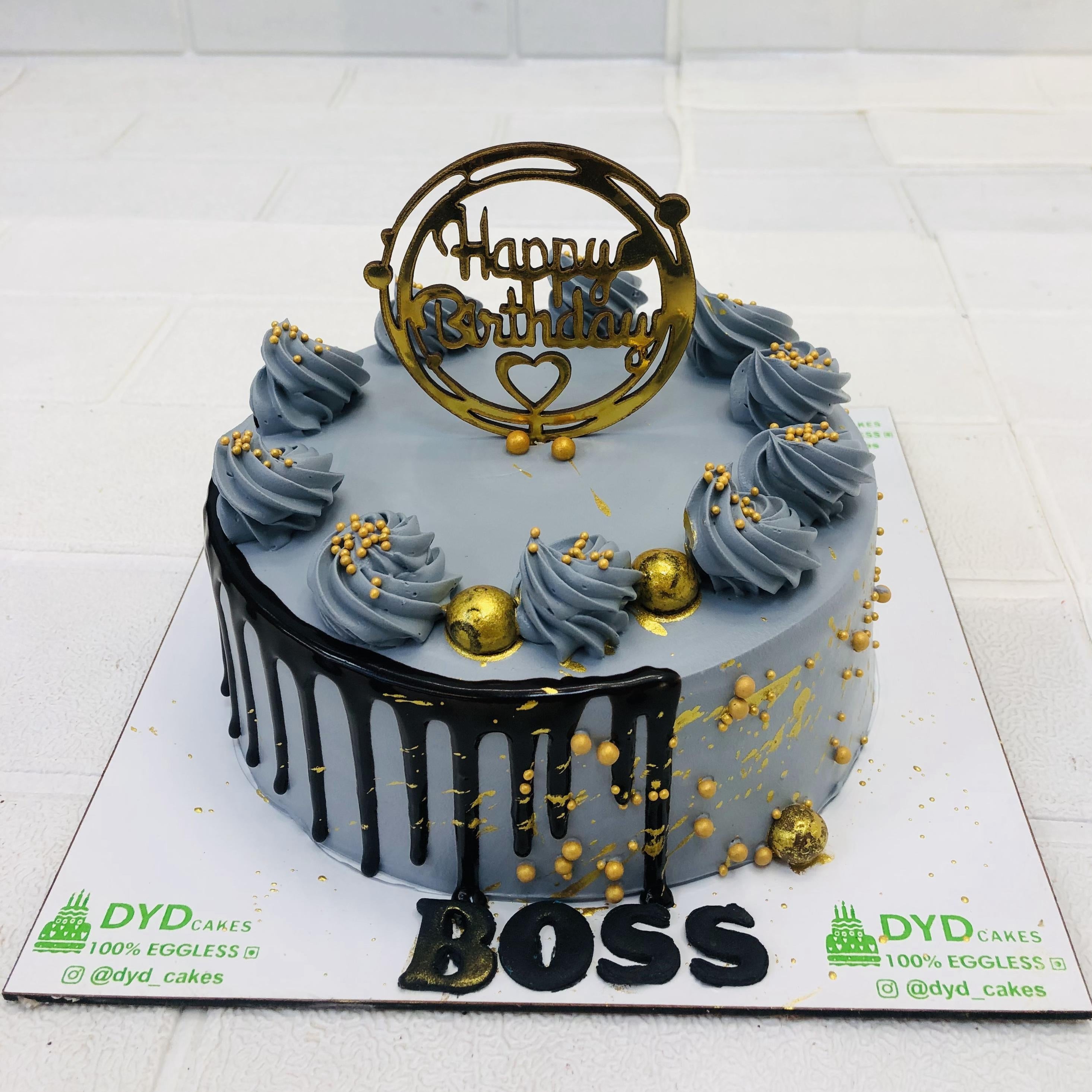 Dark Choco Drip Cake