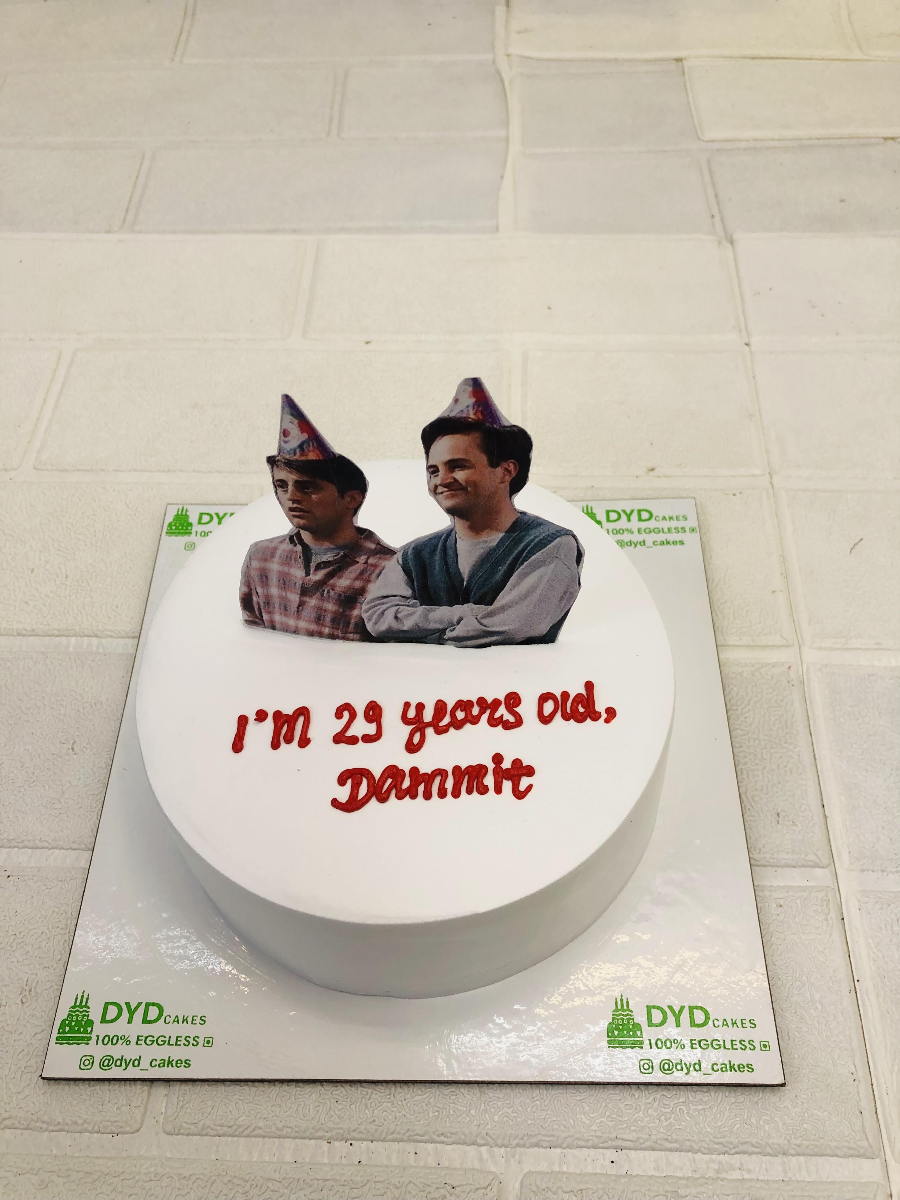 Best Friends Theme Cake