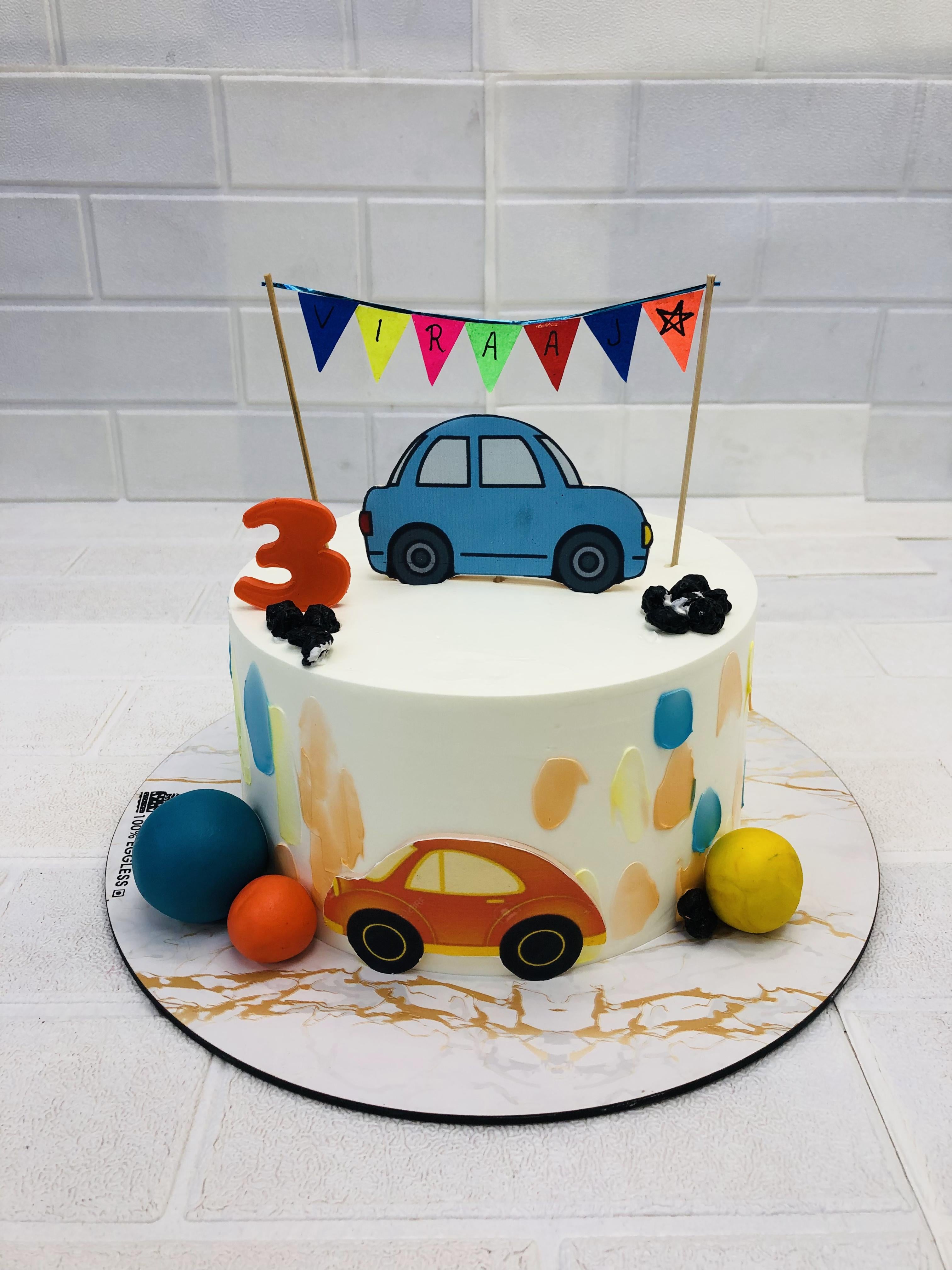 Mini Motors Cake
