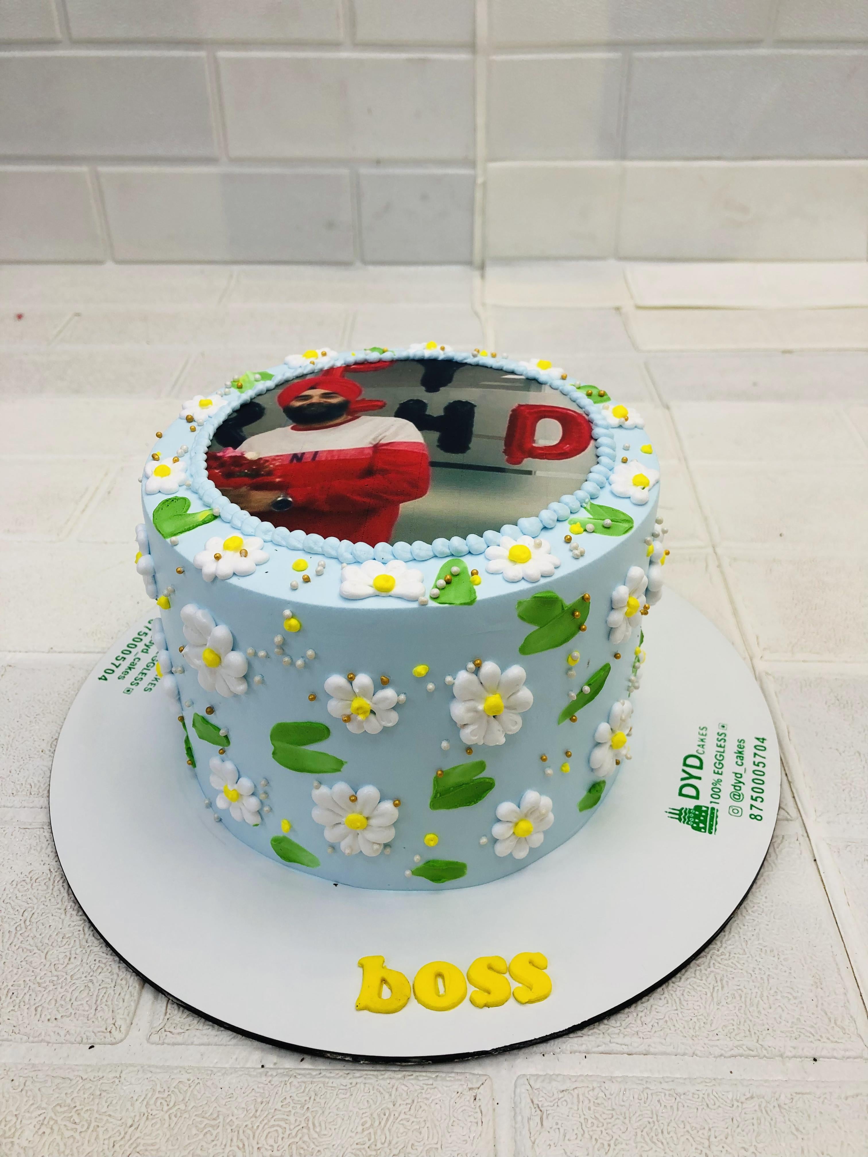 Photo Print Cake