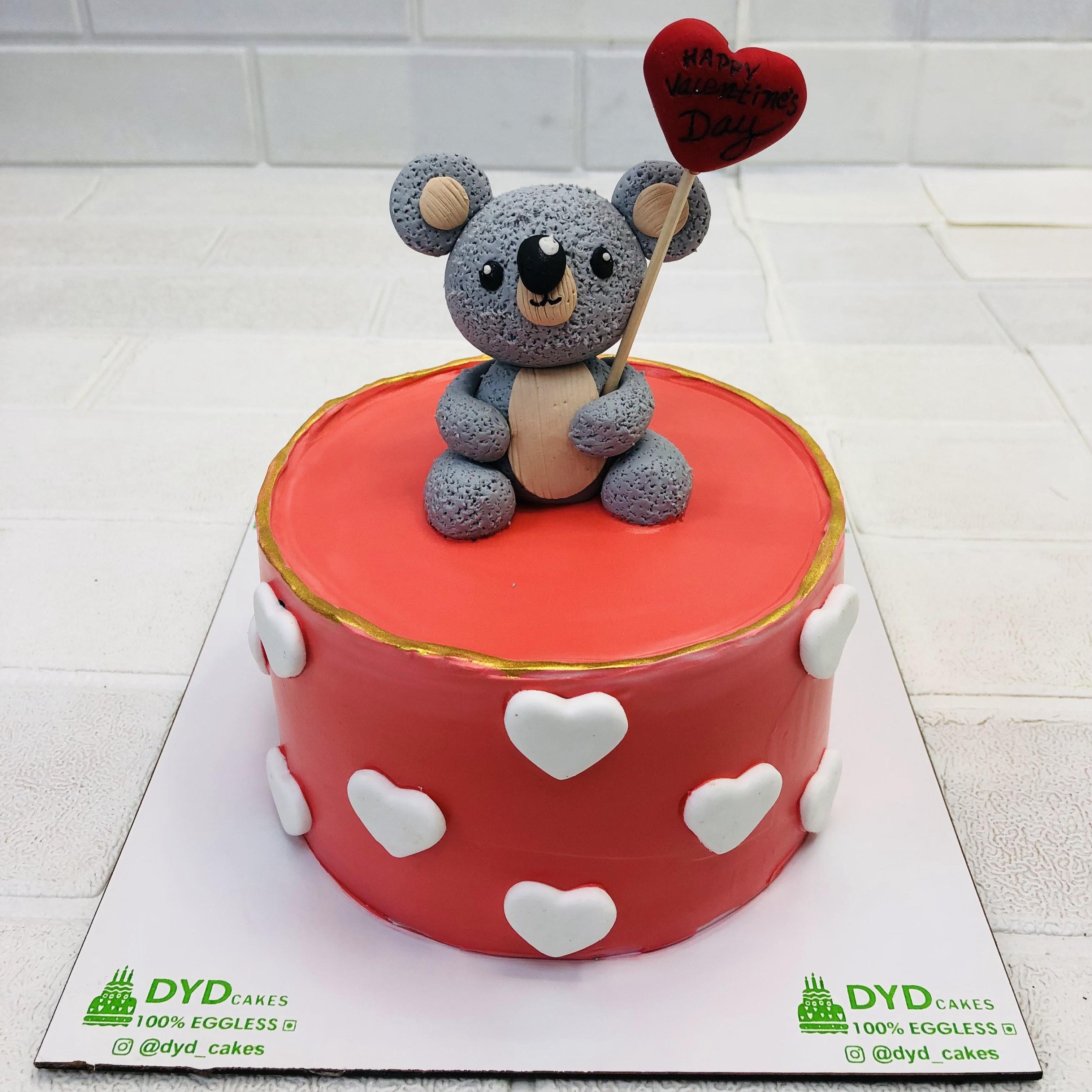 Teddy Bear Love Cake