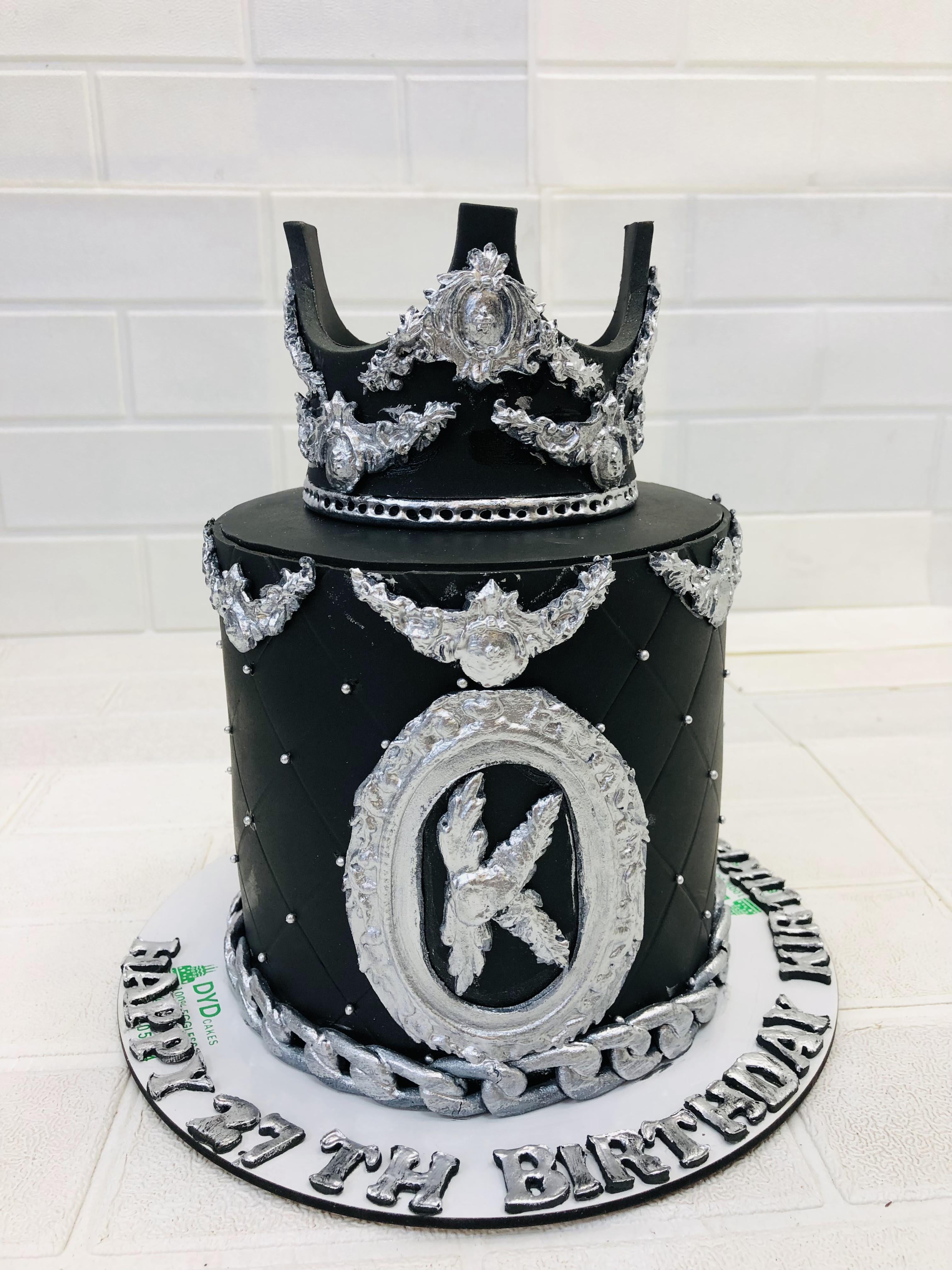 Crown Black Cake