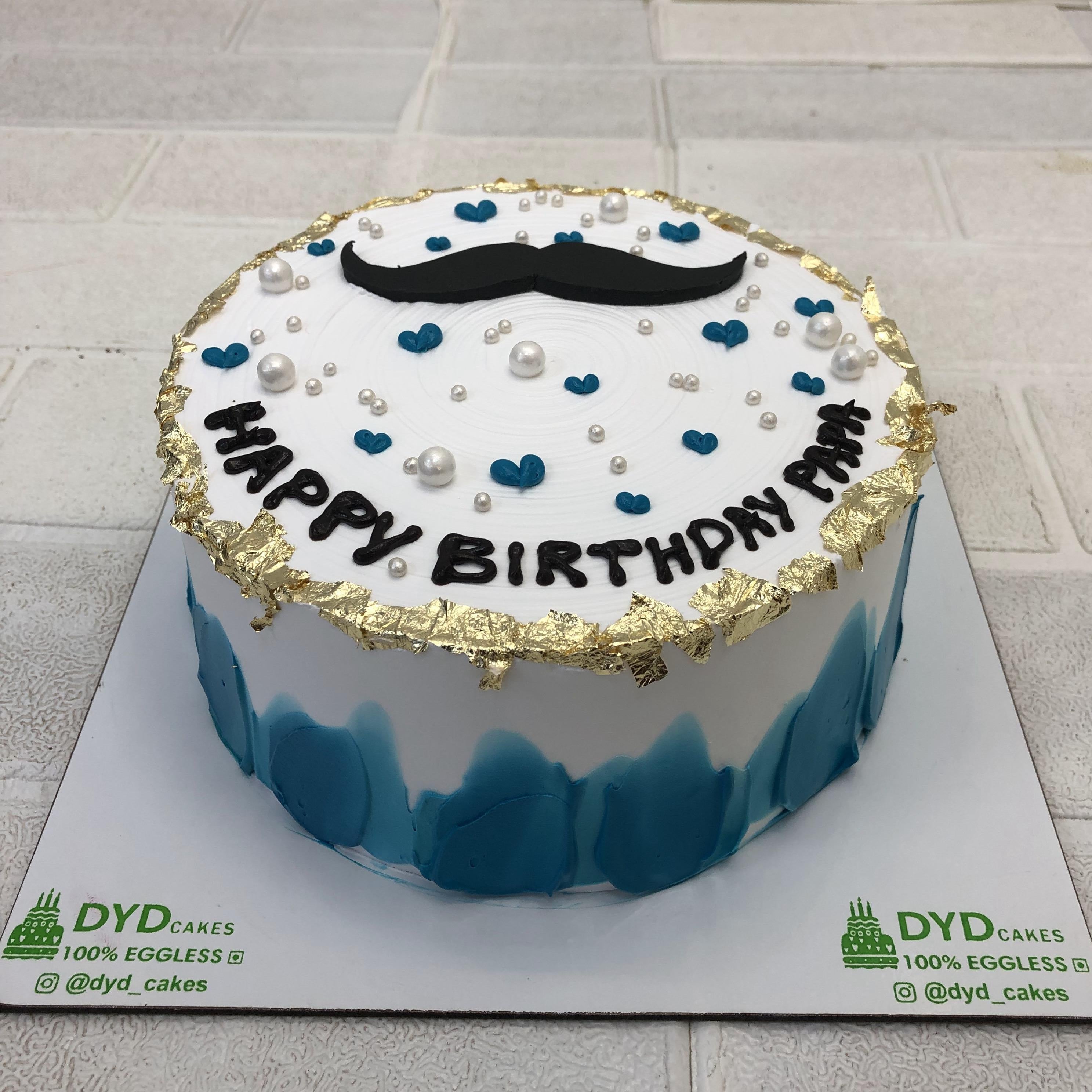 Dad Mustache Cake