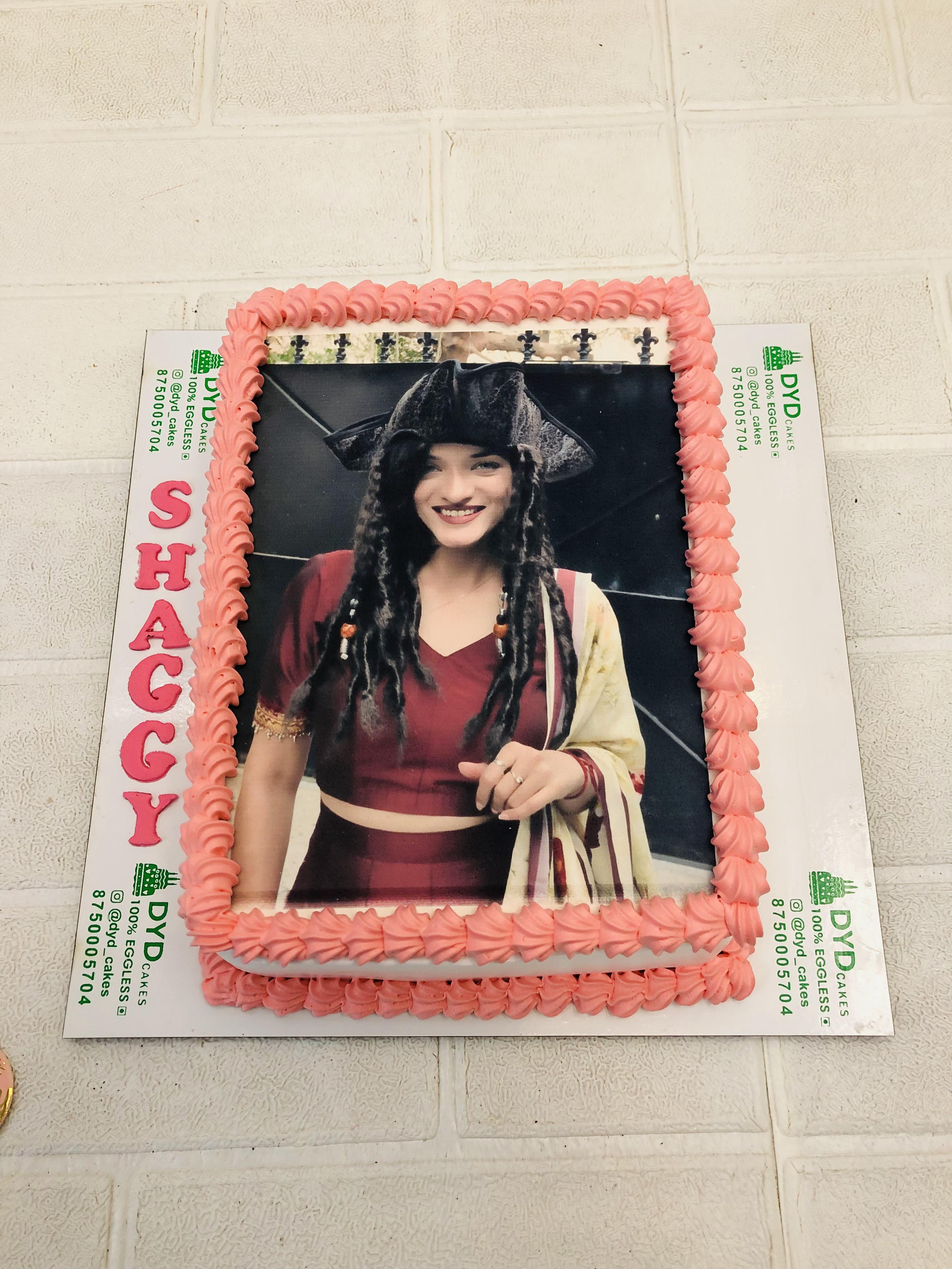 Photo Print Birthday Cake 2