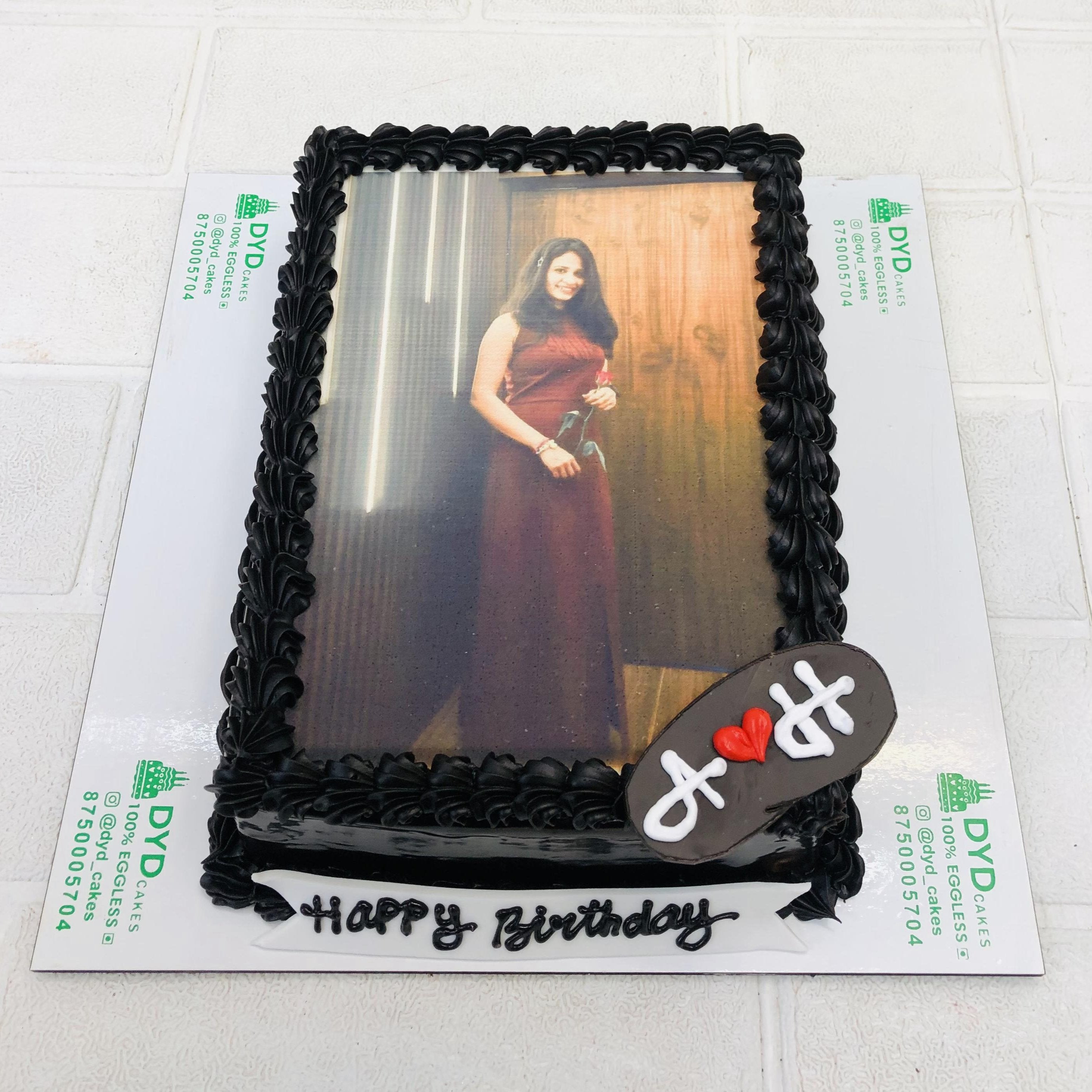 Chocolate Photo Cake 2