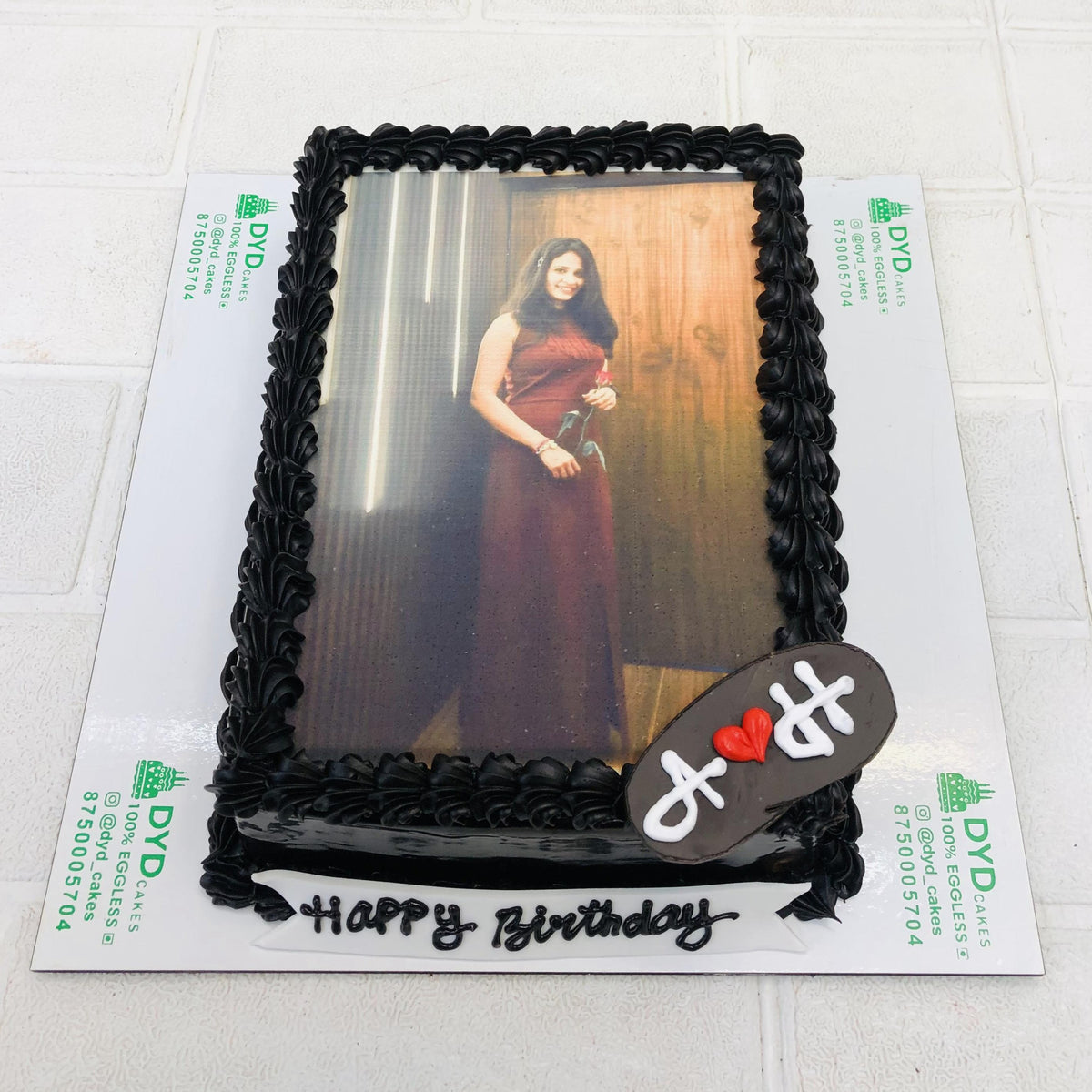 Chocolate Photo Cake 2