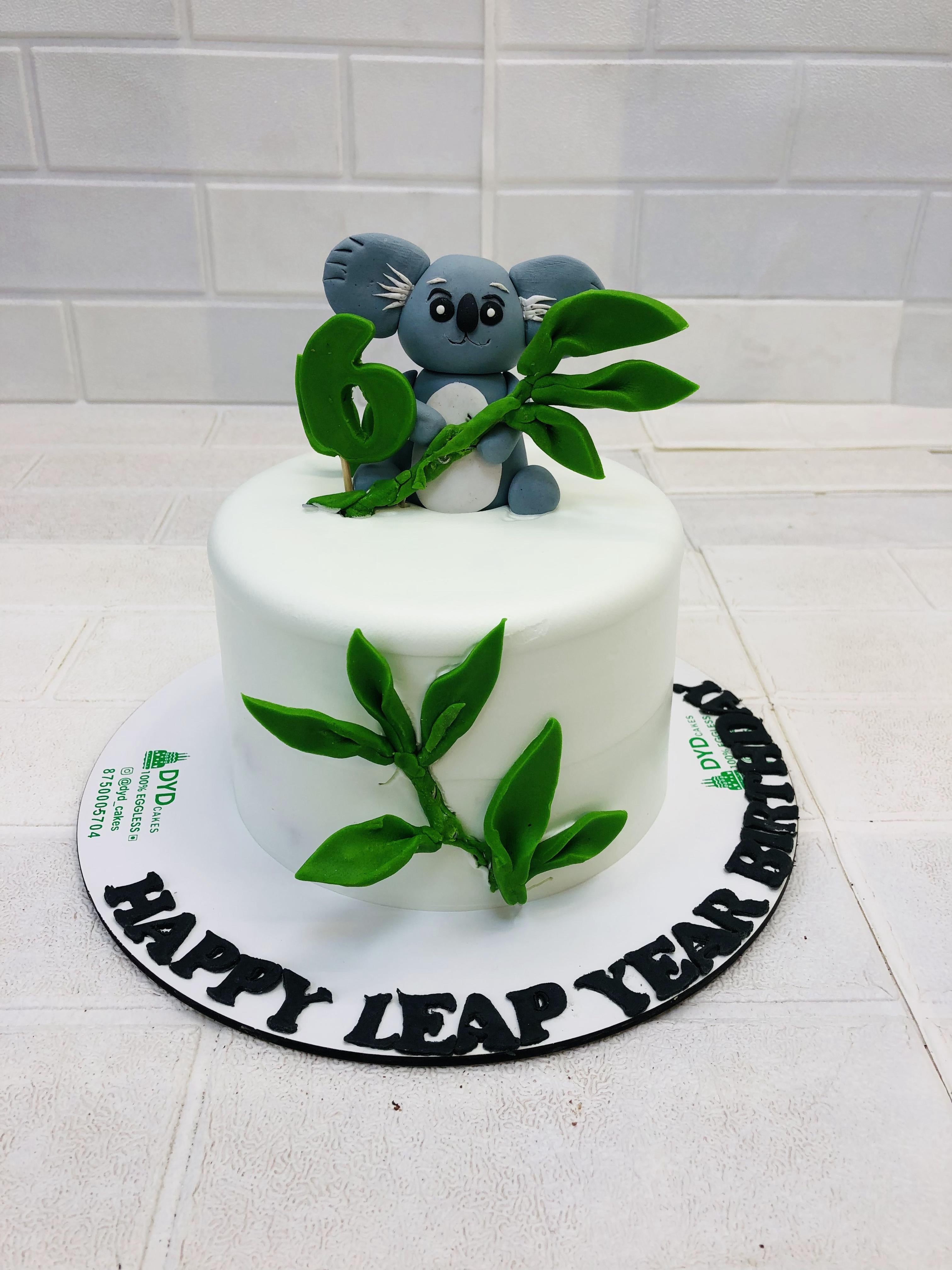 Koala Theme Cake
