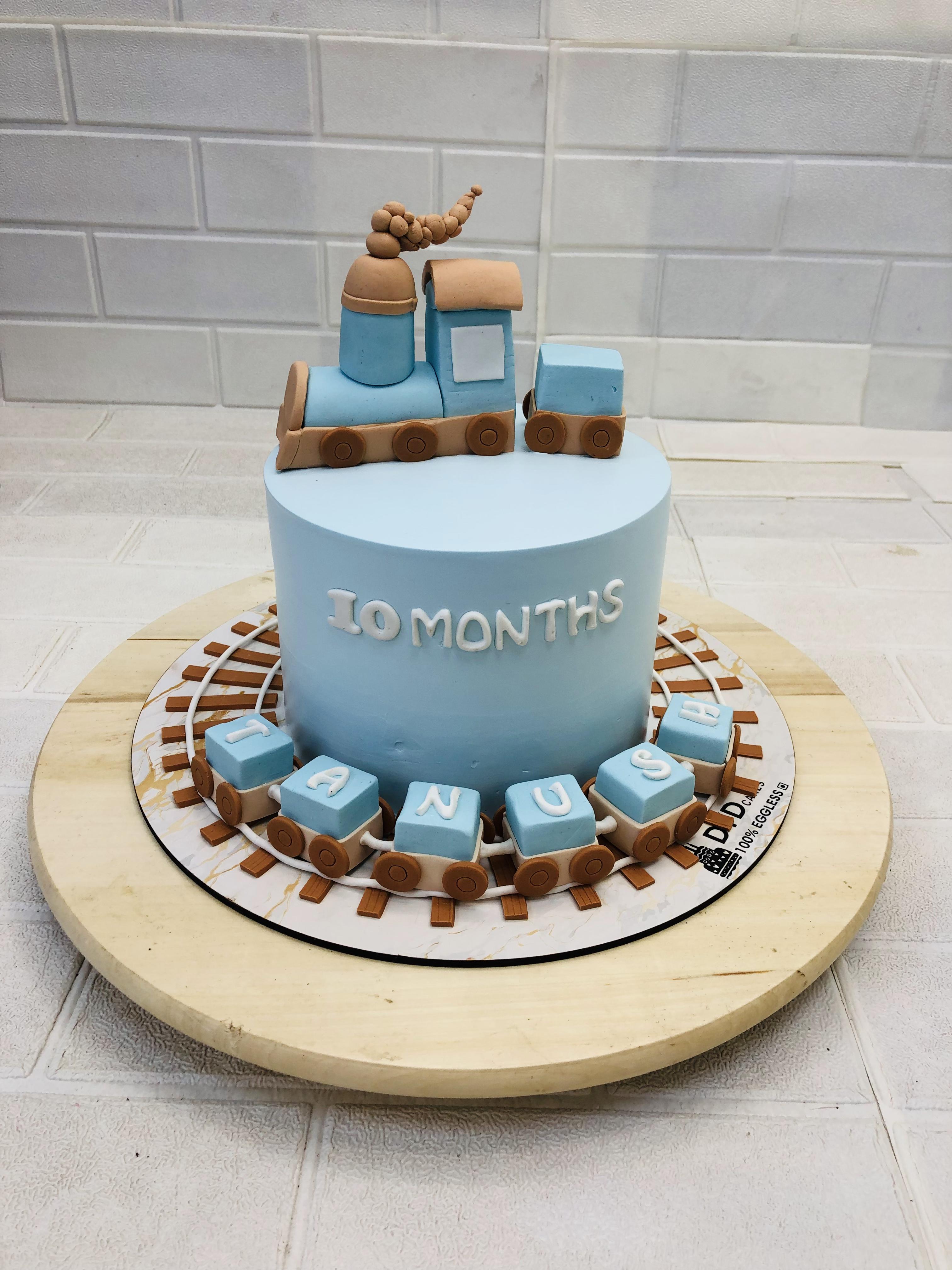Train Theme Cake