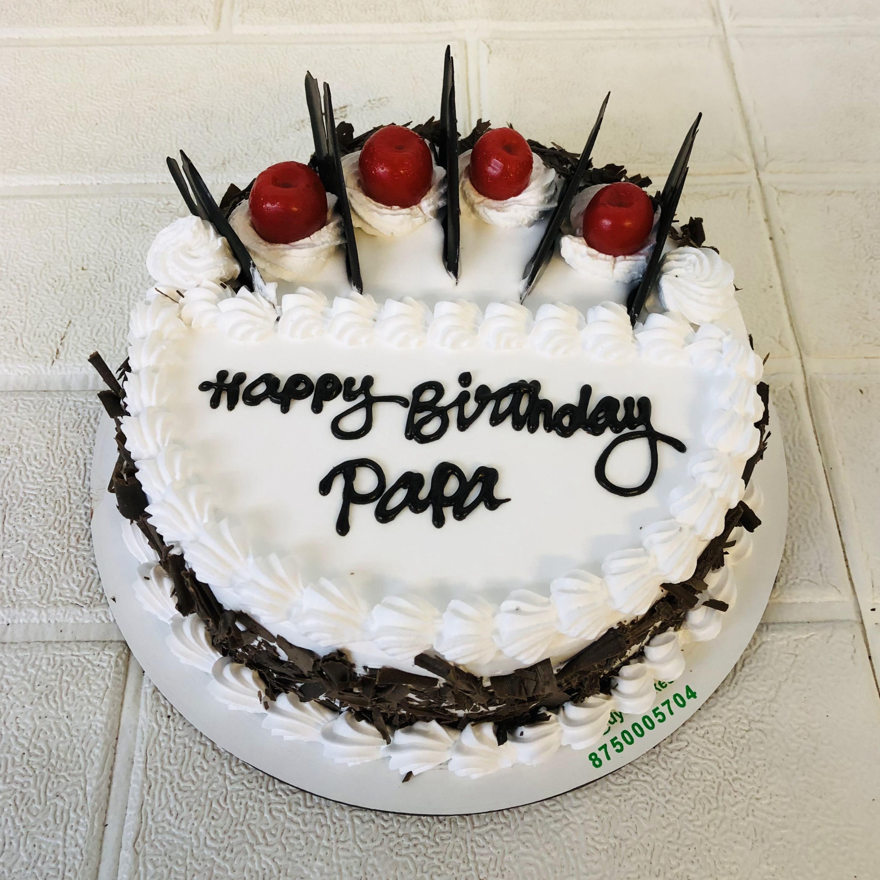 Black Forest Birthday Cake 2