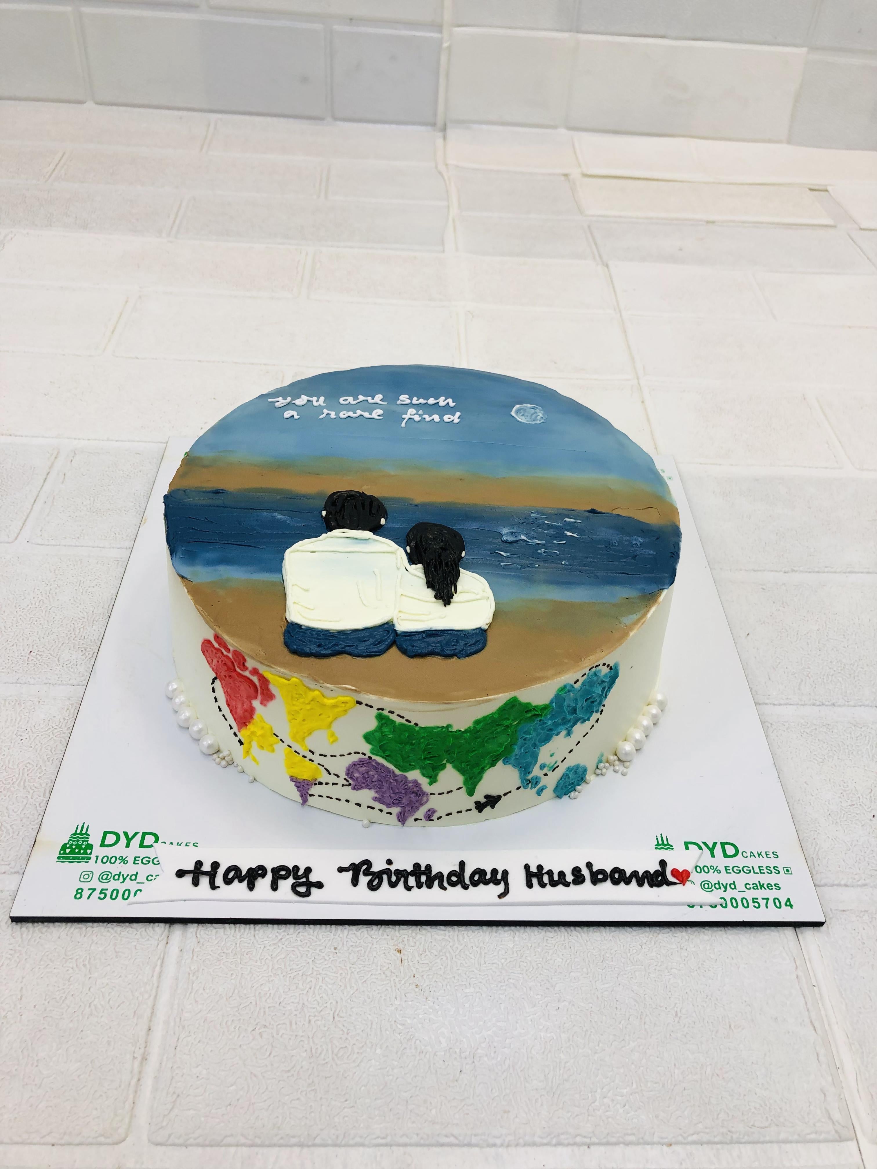 Choco Bliss Theme Cake