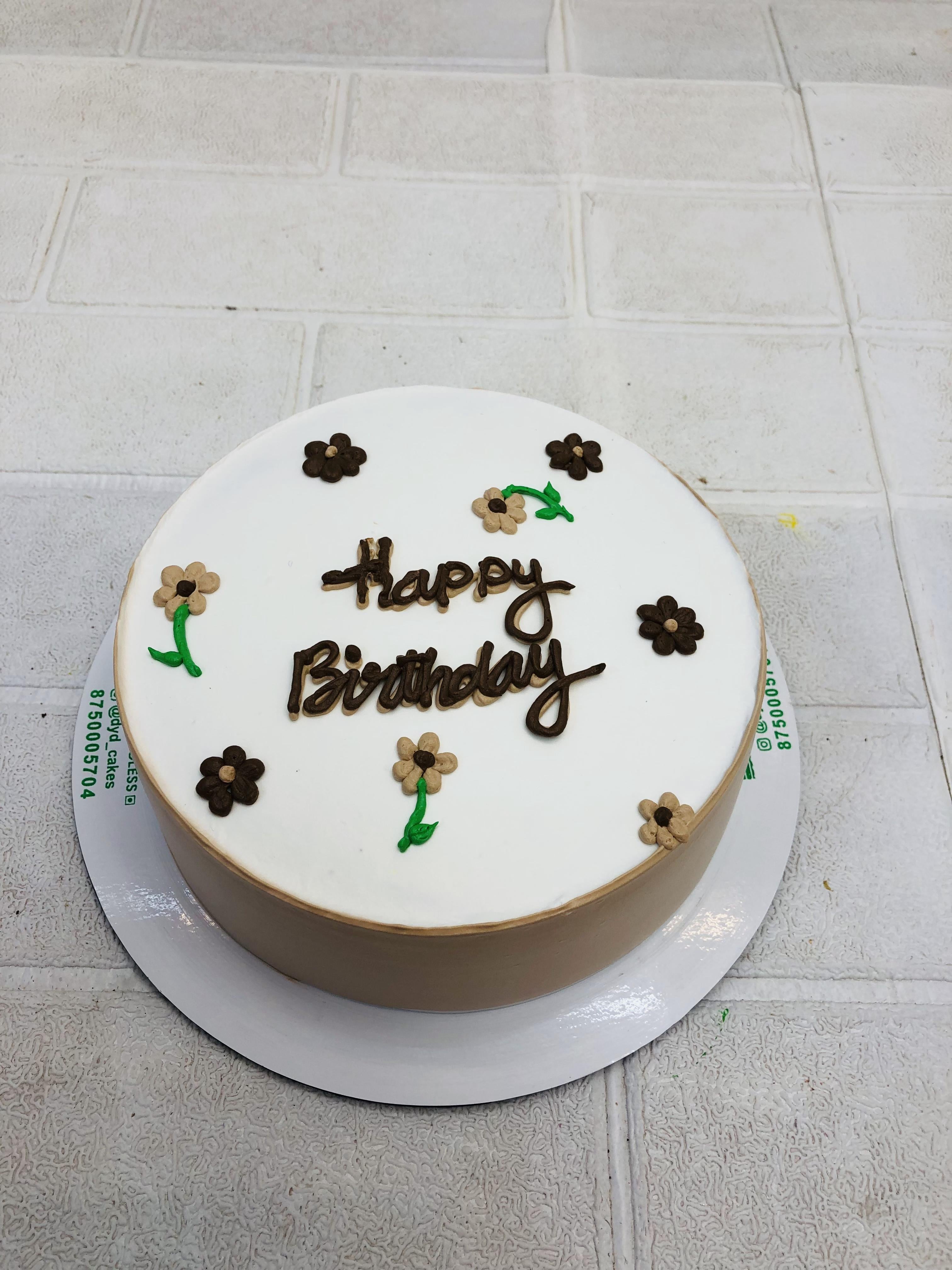 Basic Flowers Cake