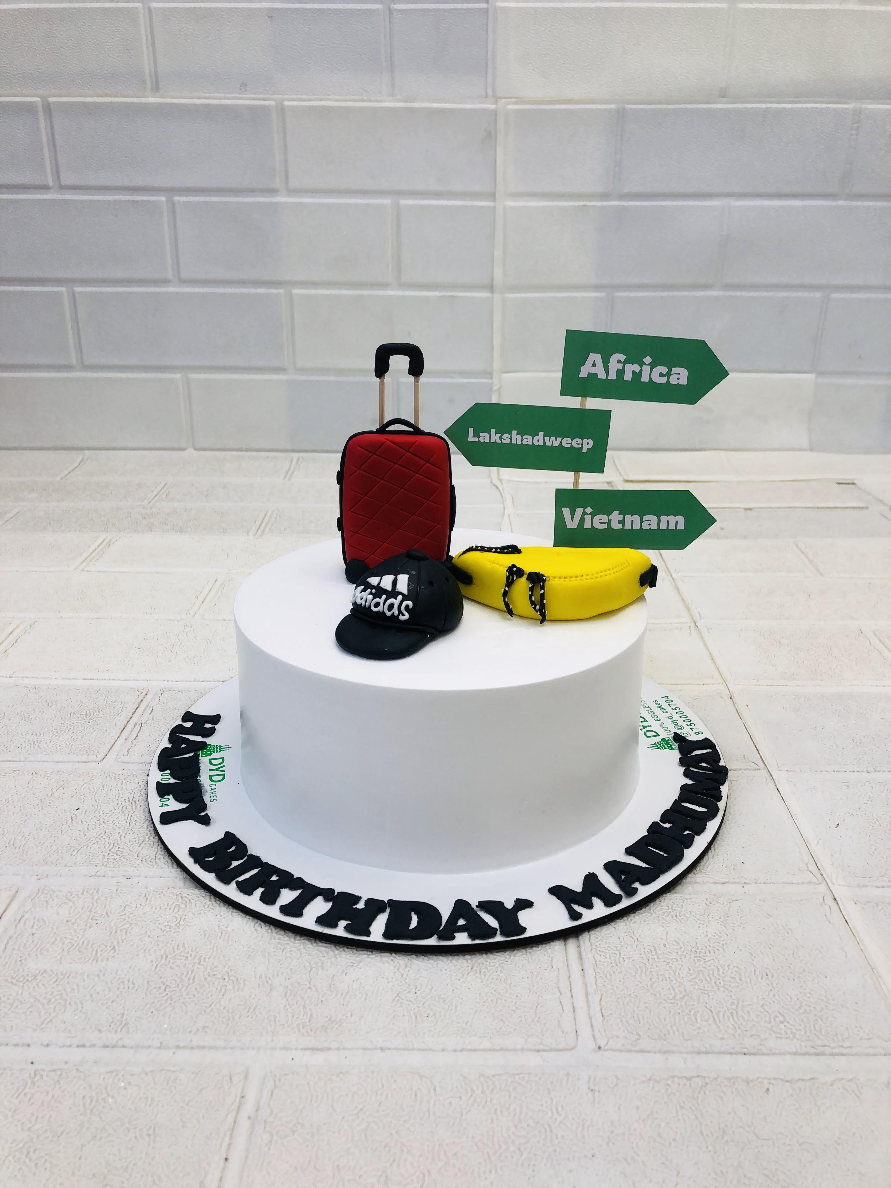 Countries Theme Cake
