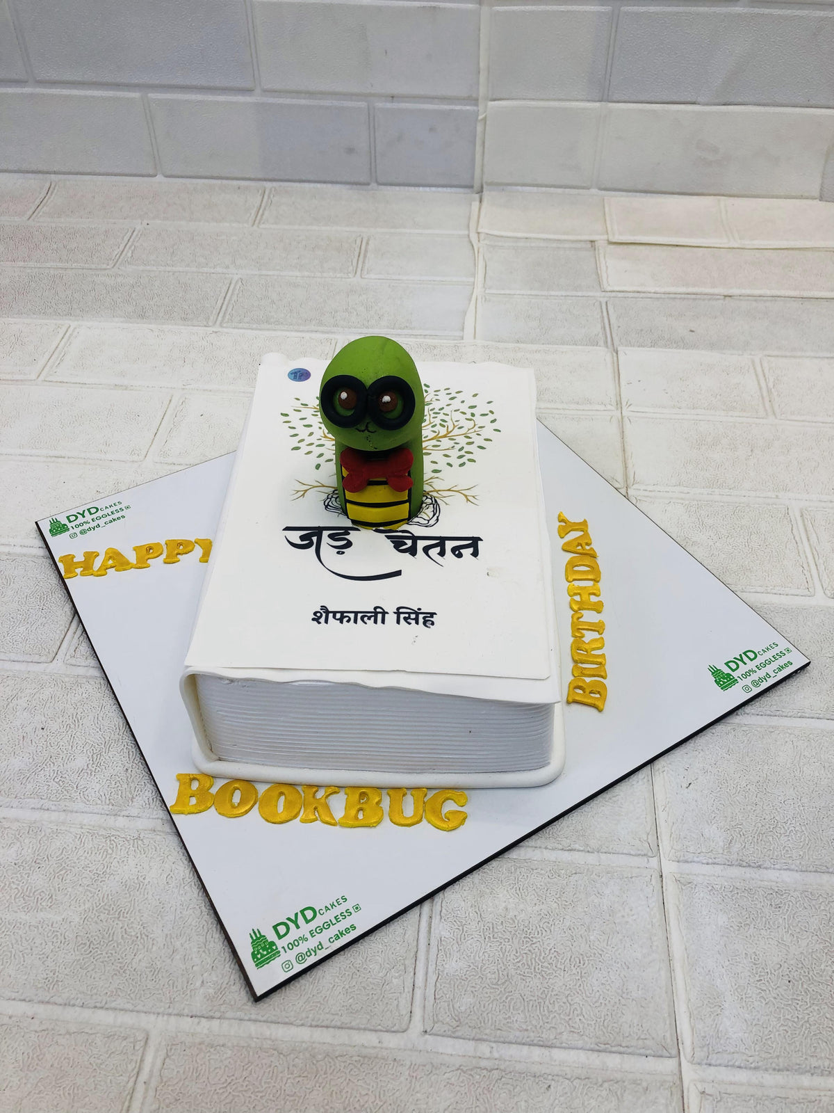 Love Book Theme Cake