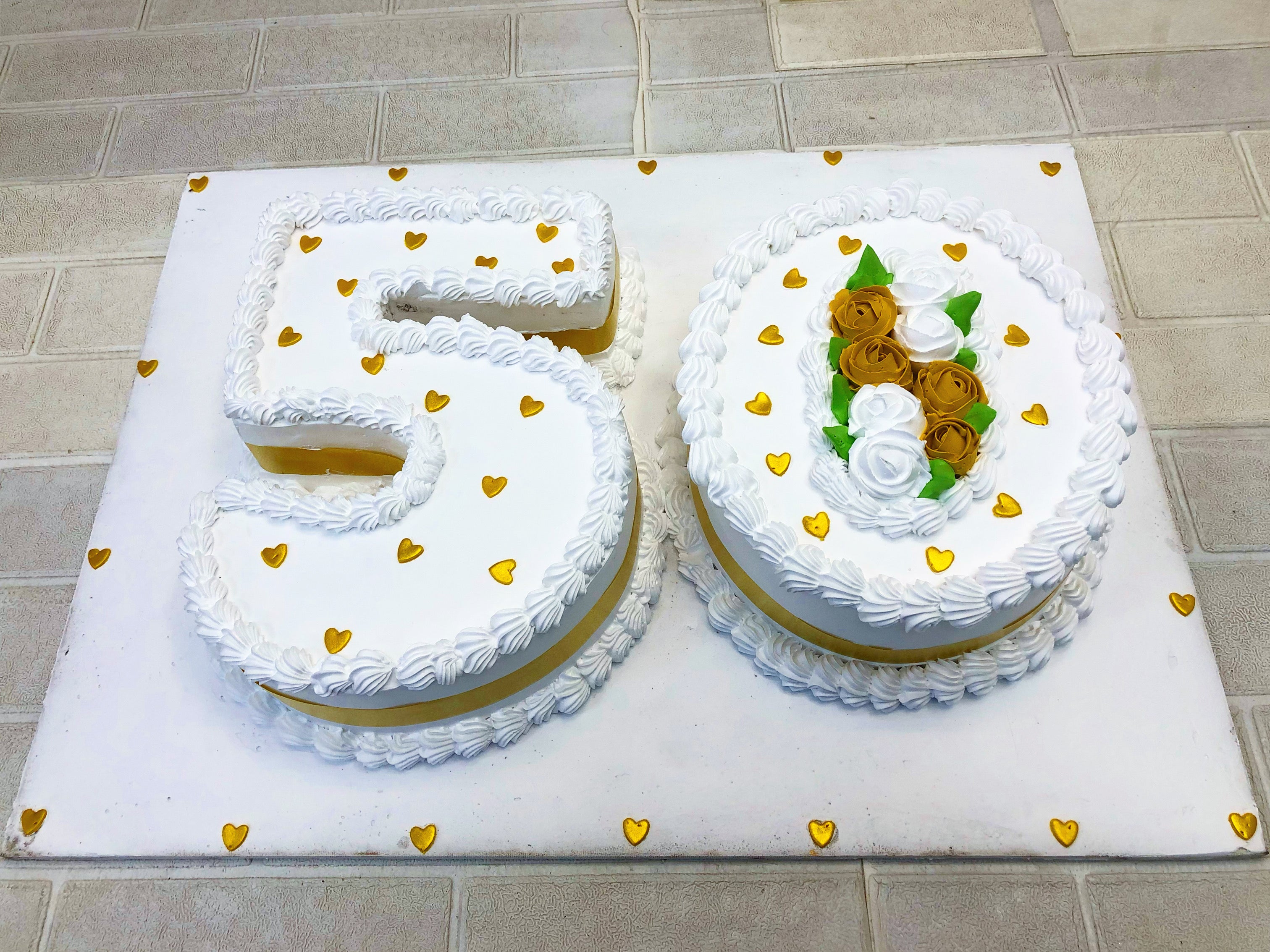 Flavor Numbered Cake