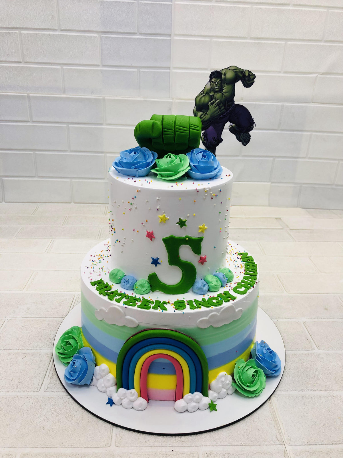 Round Ramping Cake Round Shaped Theme Cake – Bento Cakes Noida