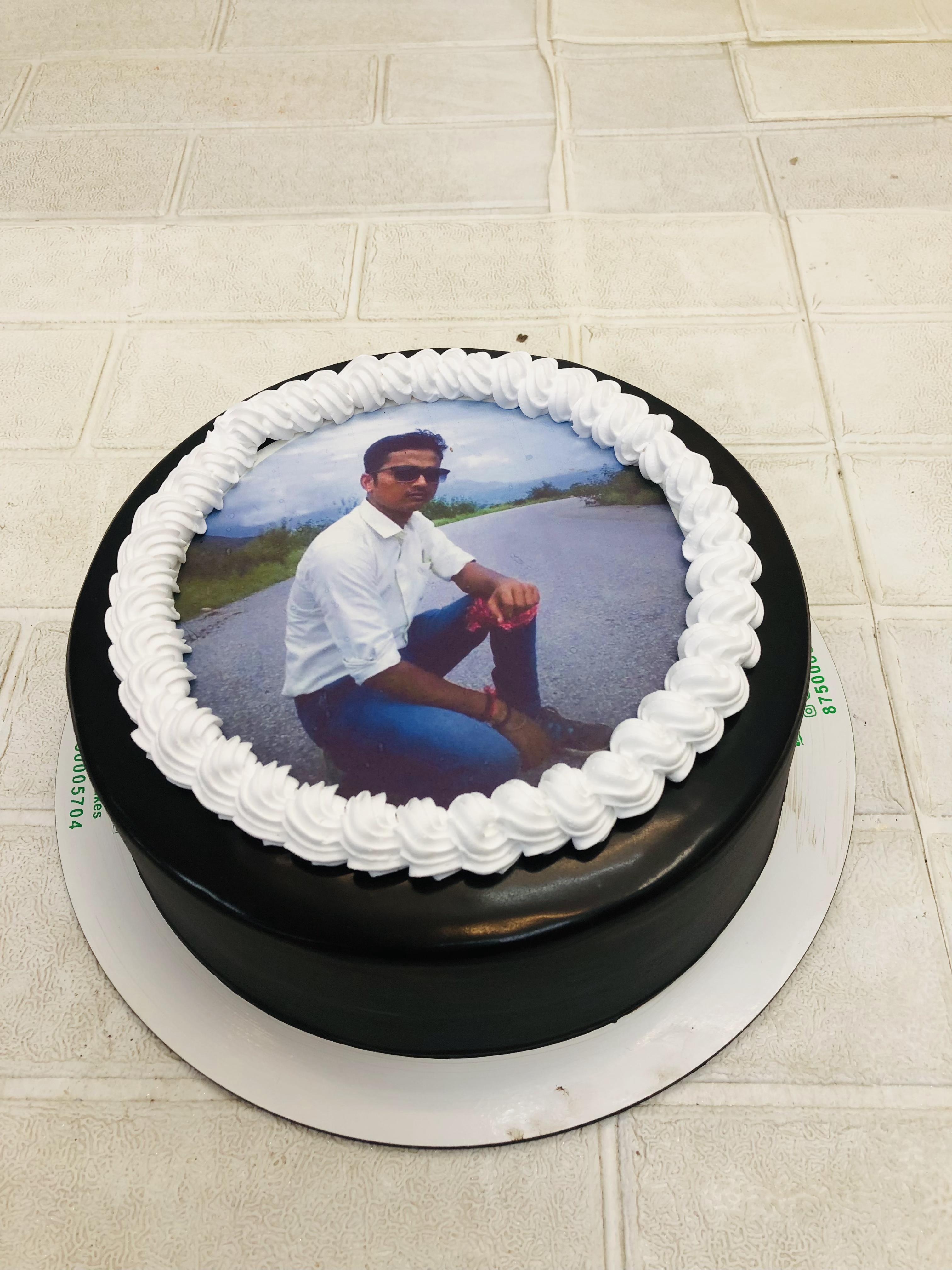 Chocolate Photo Cake