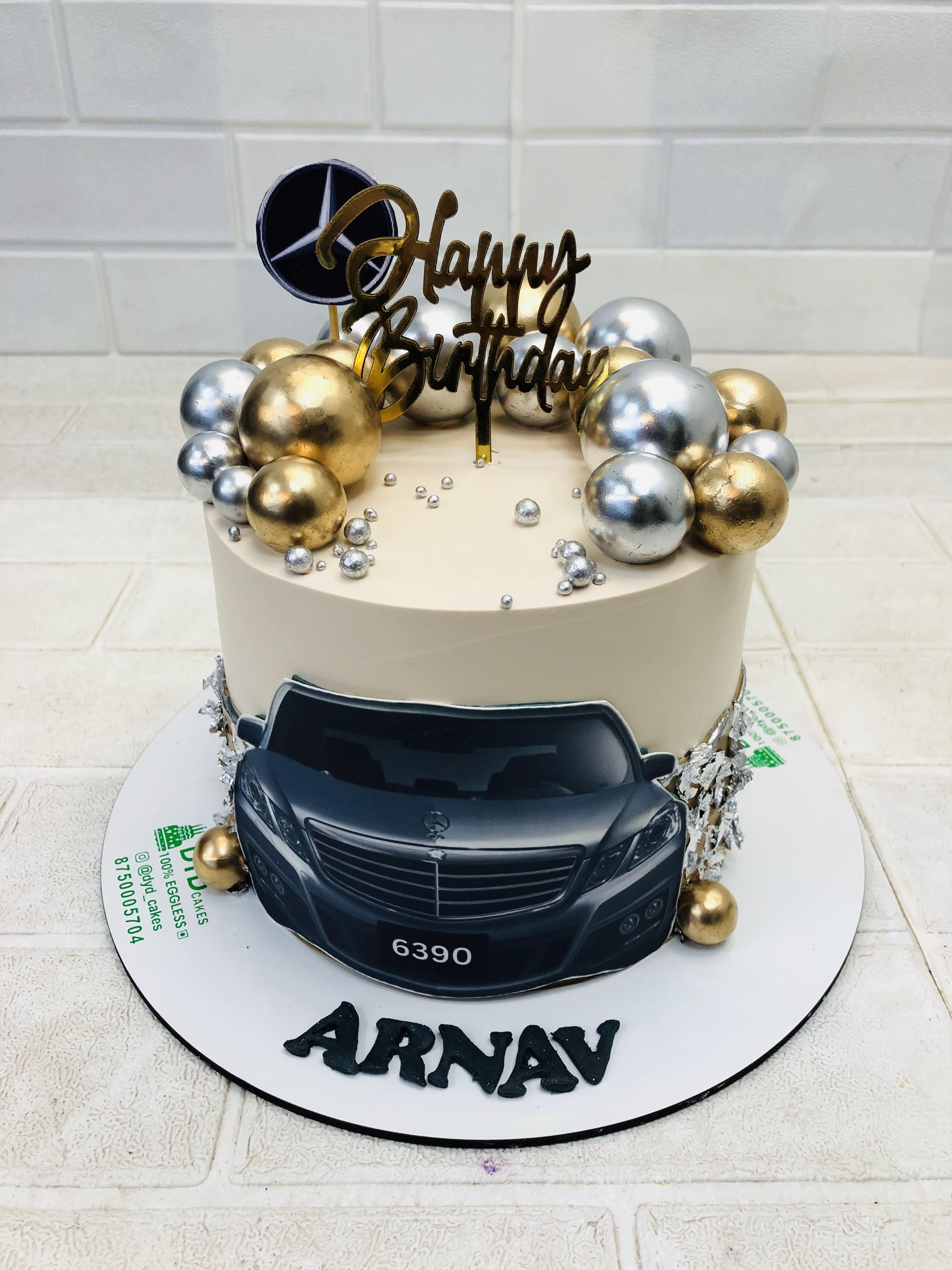 Mercedes Car Cake