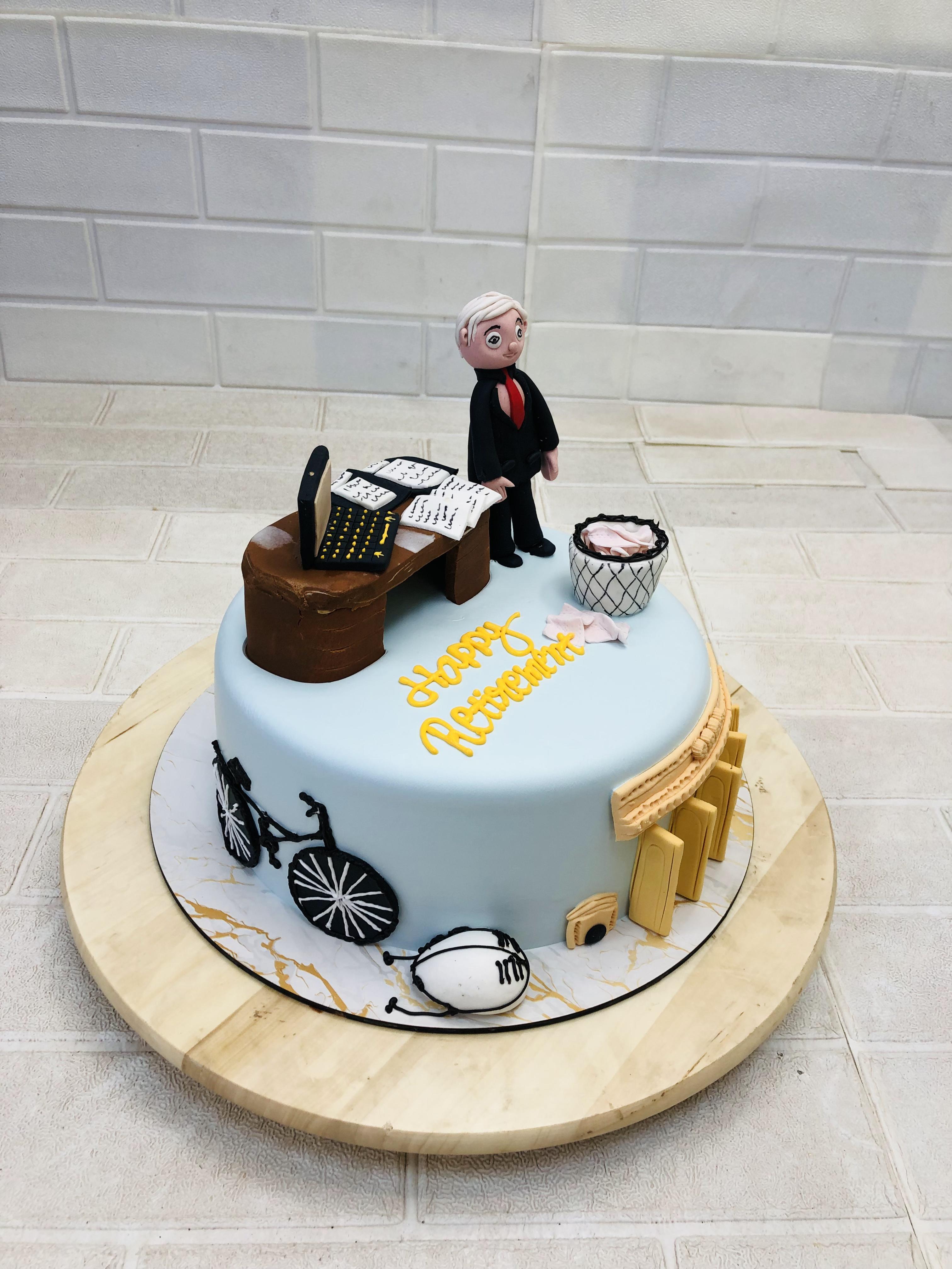Happy Retirement Cake