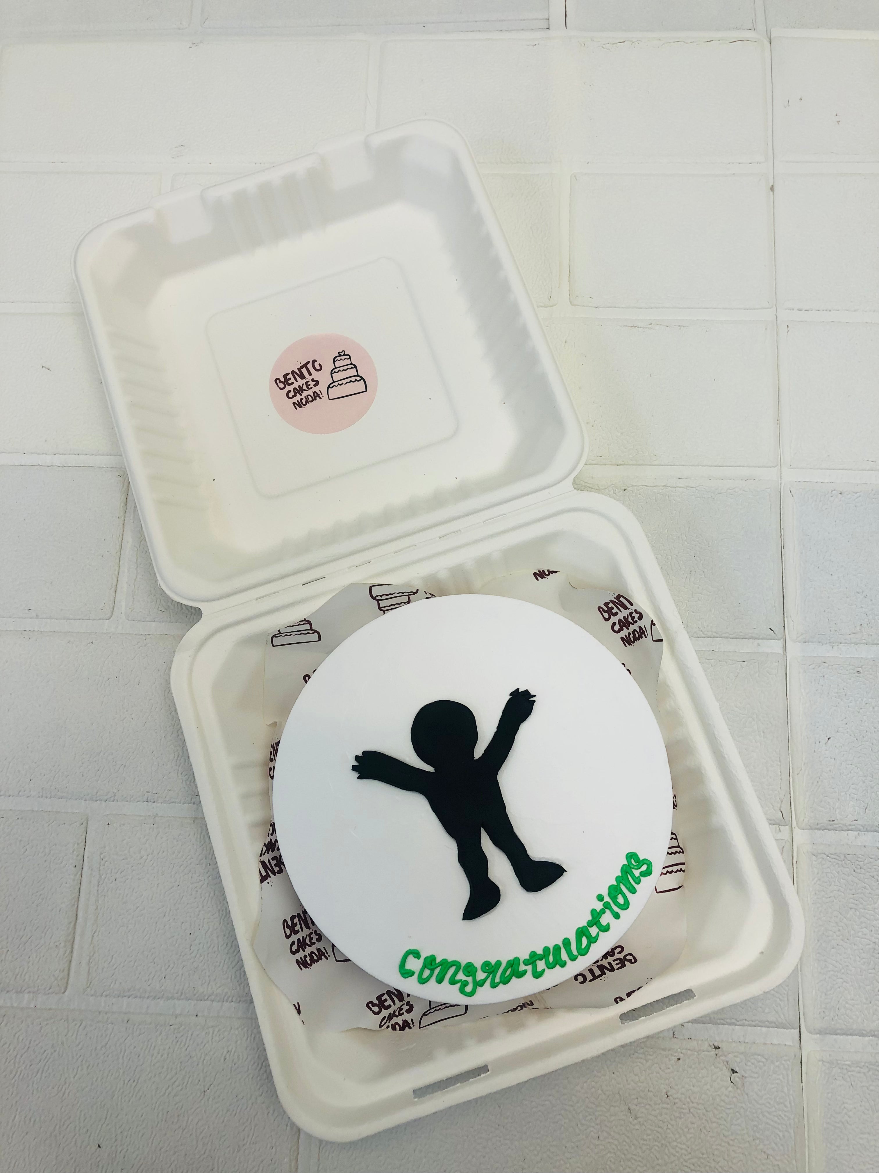 Congratulations Theme Kids Bento Cake