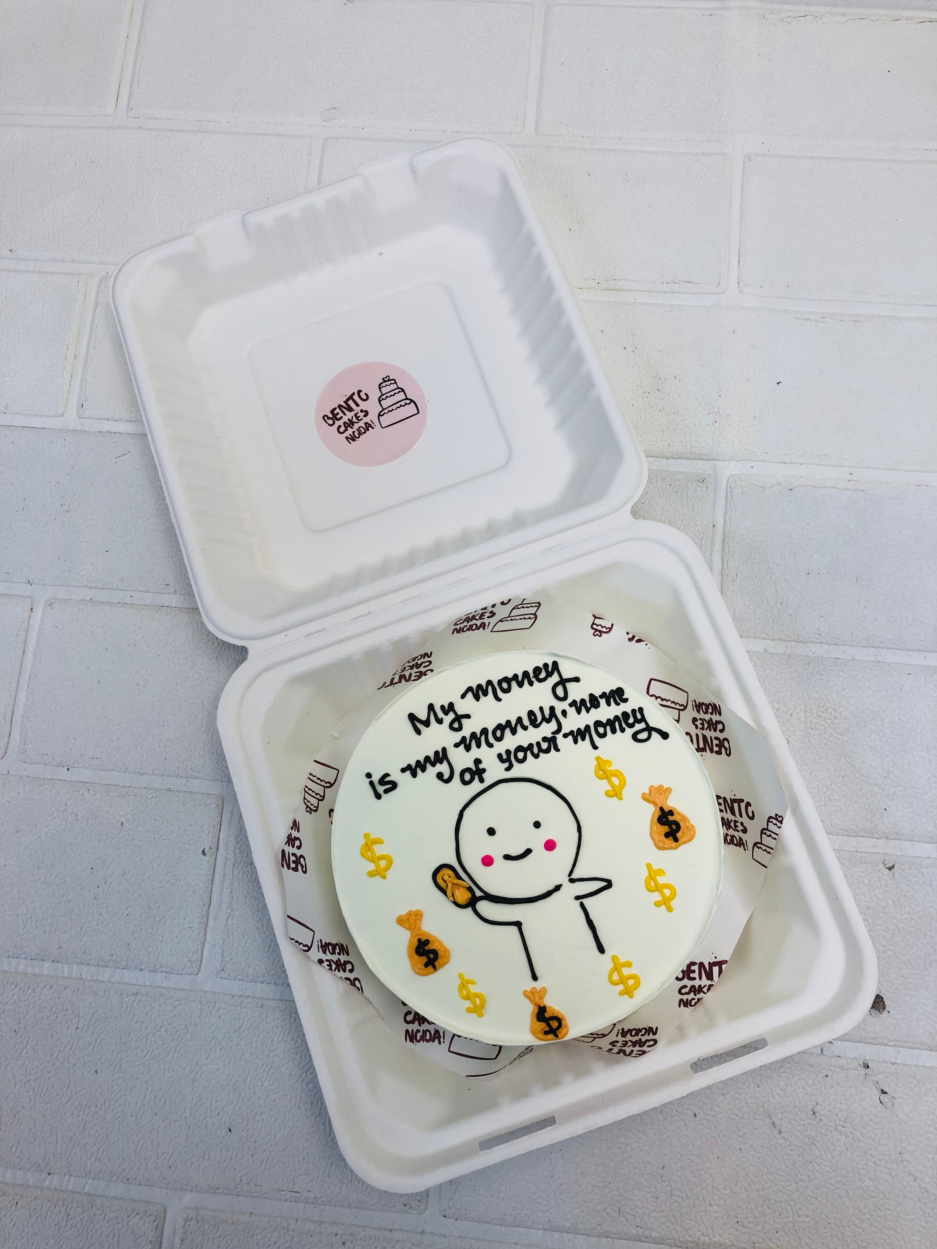 Milliner Cartoon Theme Bento Cake