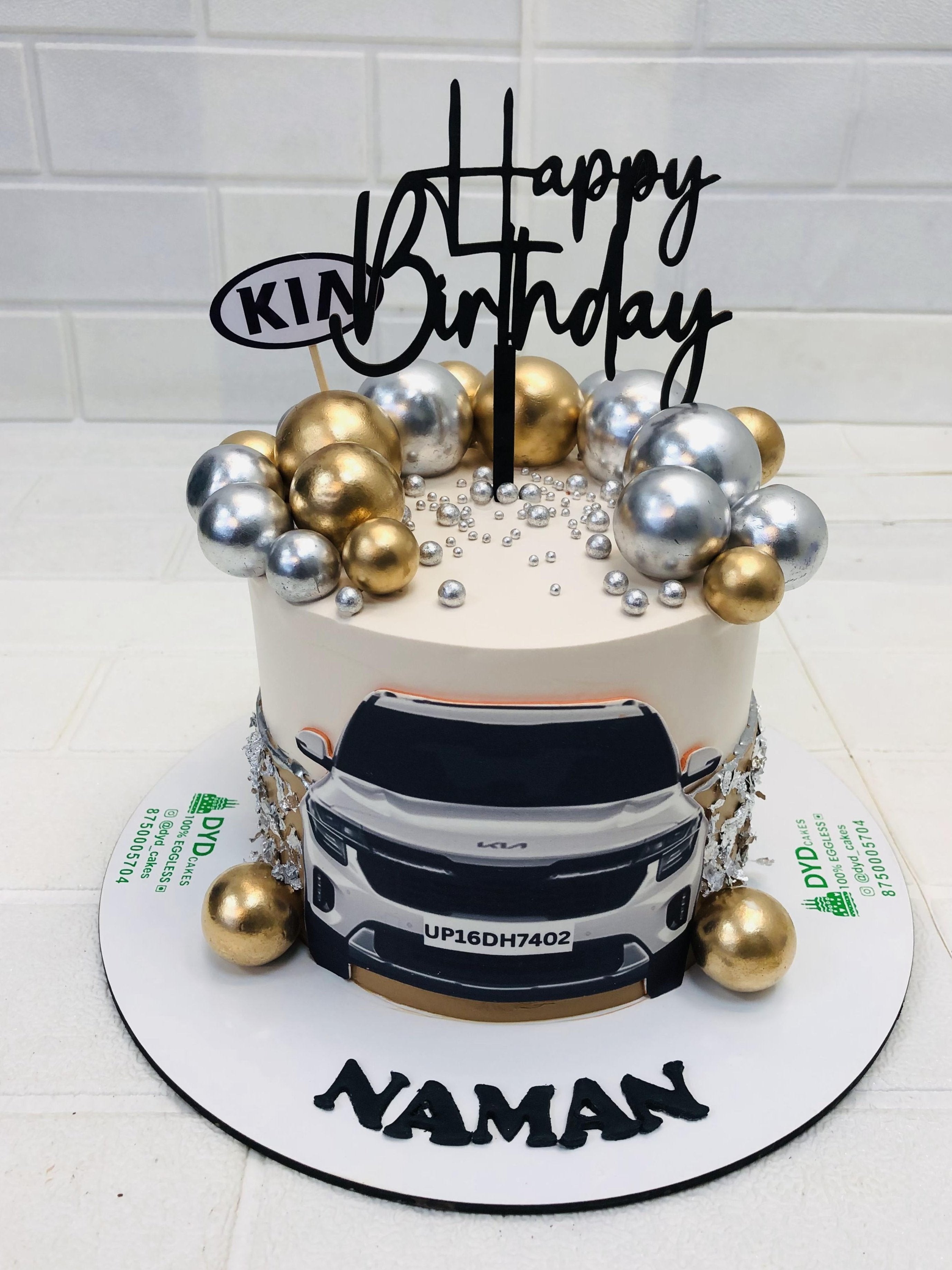 Kia Car Photo Cake