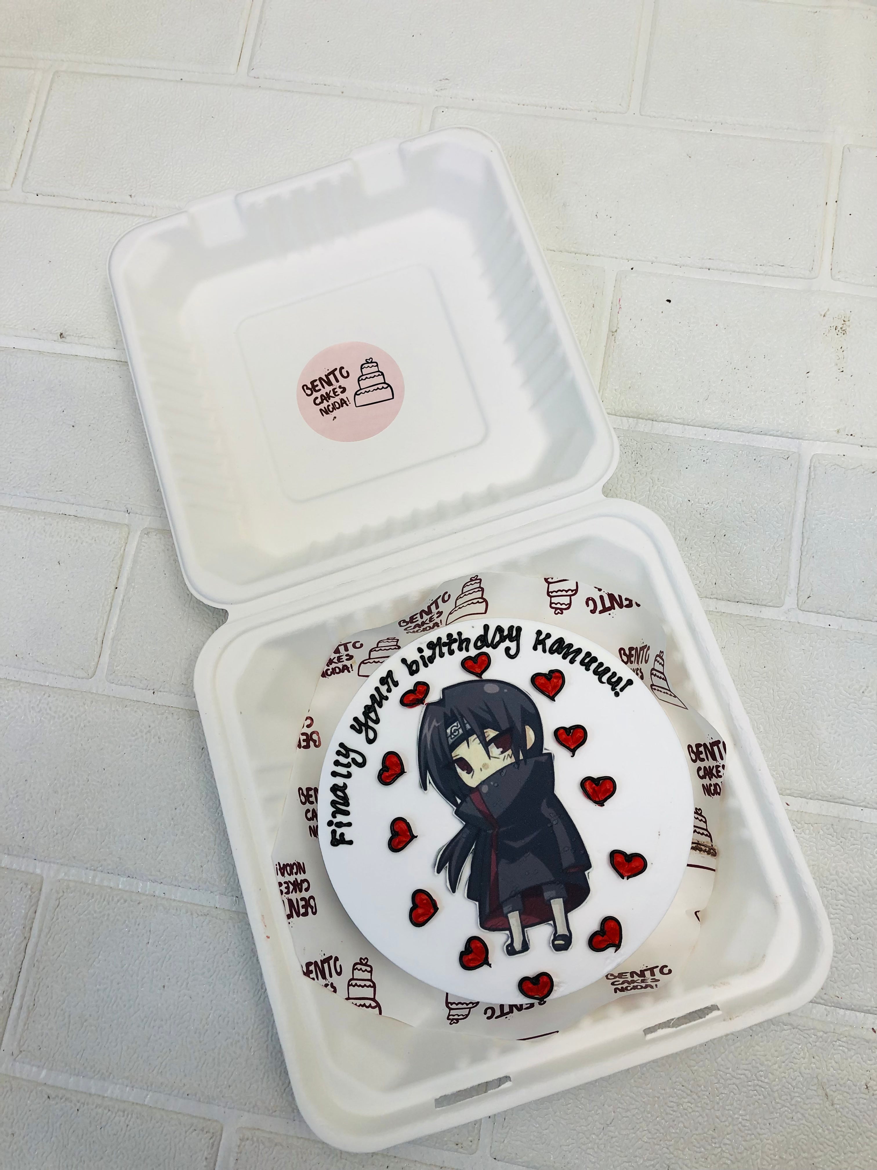Naruto anime Bento Cake