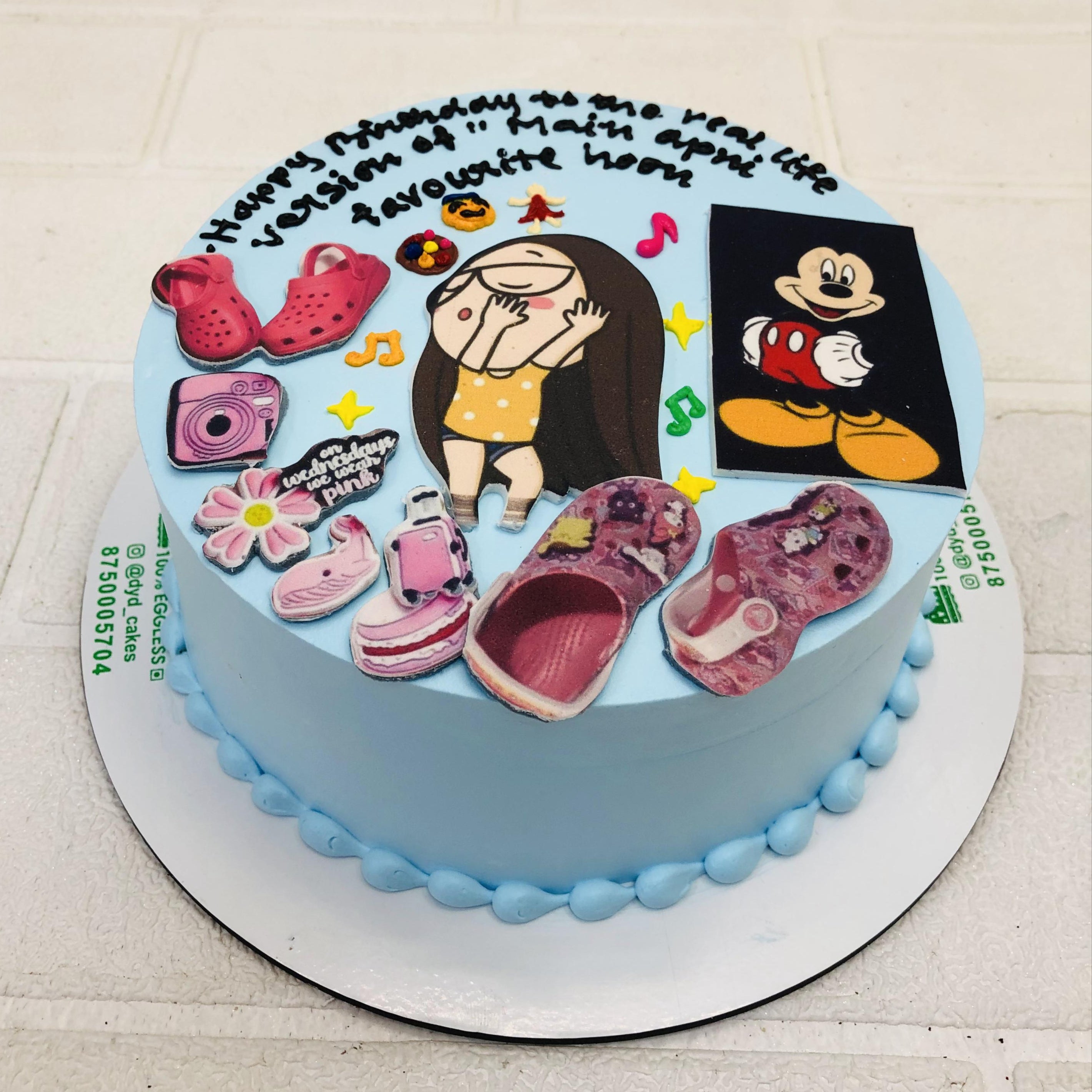 Micky Theme Cake