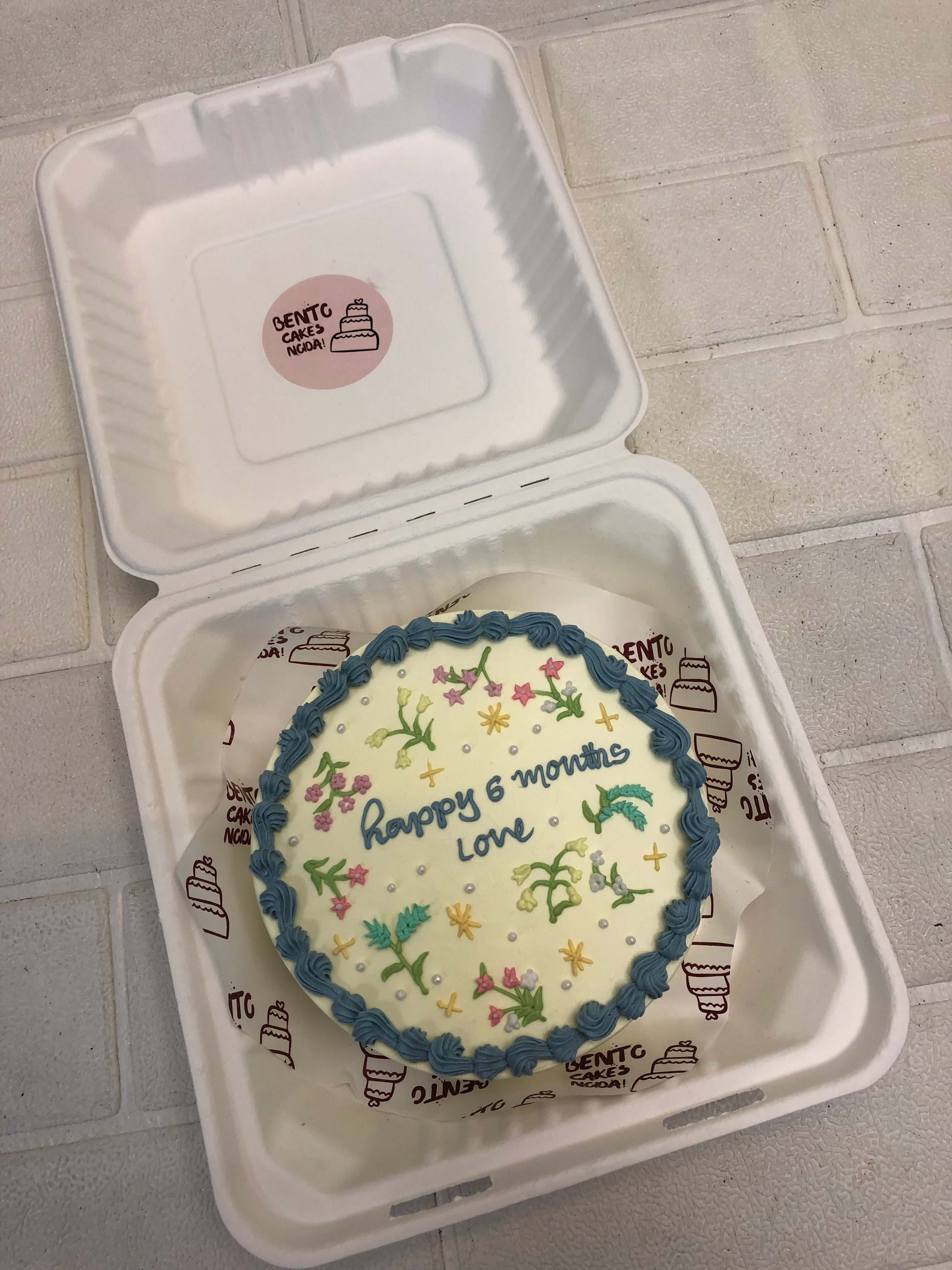 Beautiful Floral Theme Anniversary Bento