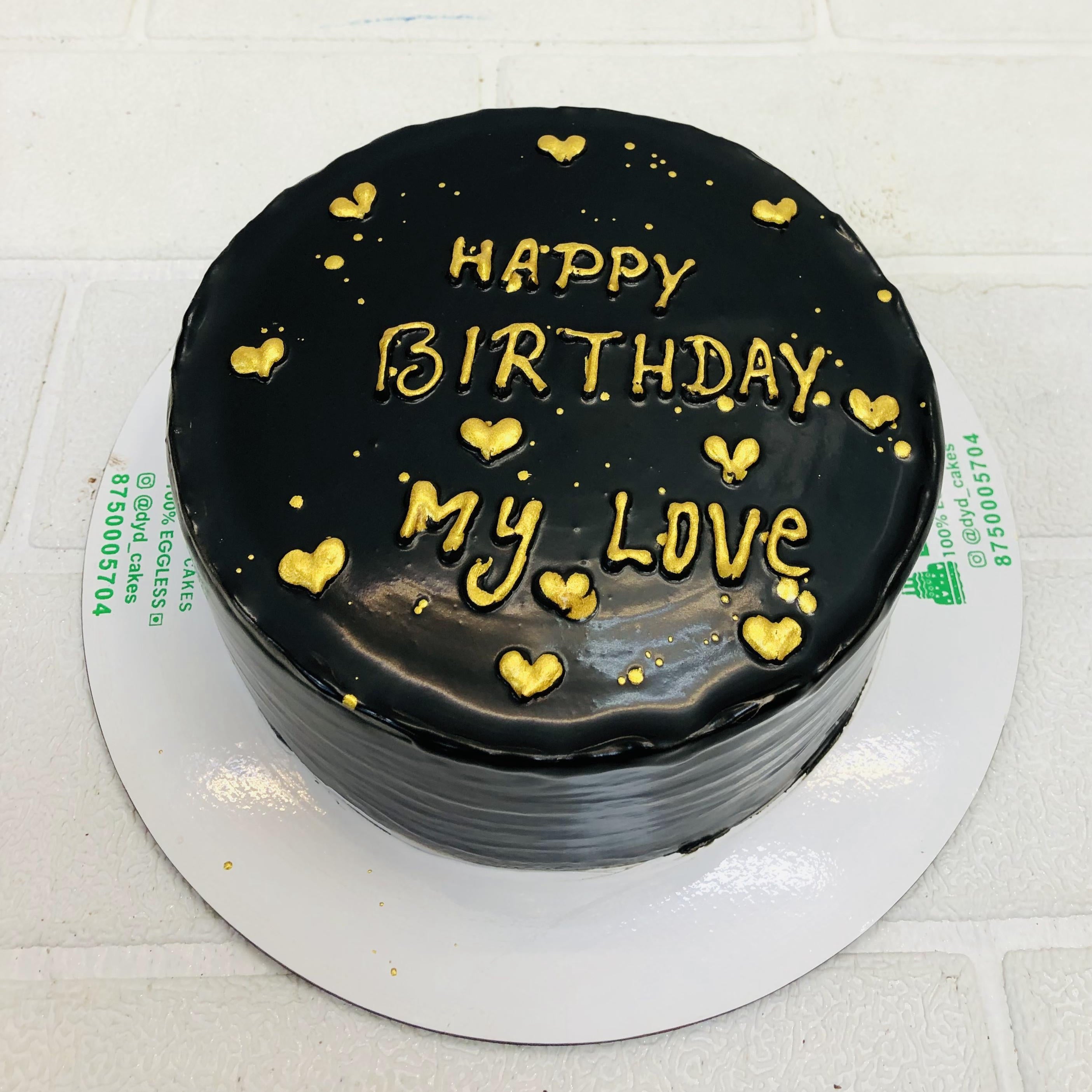 Chocolate Truffle Theme Cake