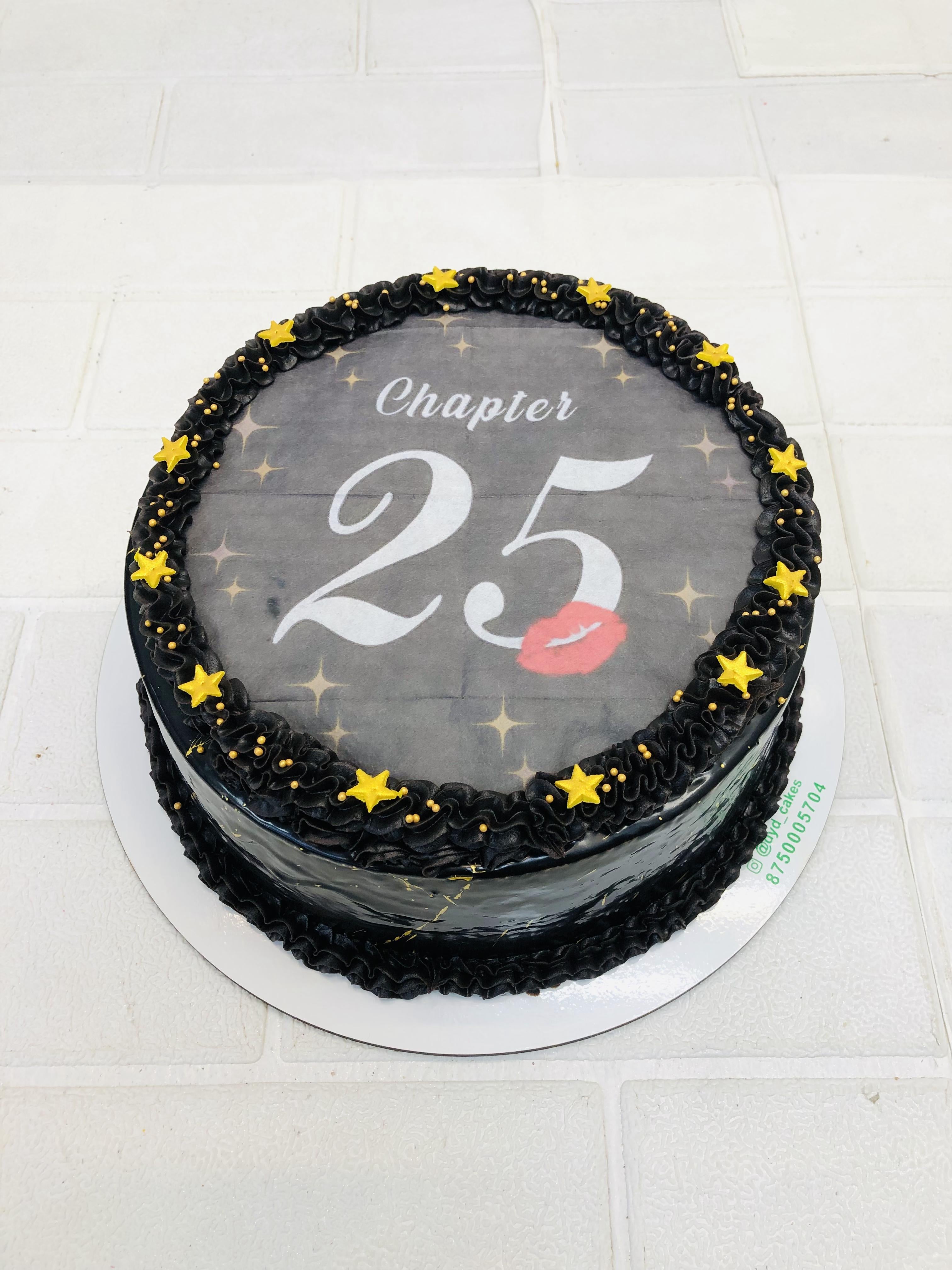 Fire Theme Cake - 7