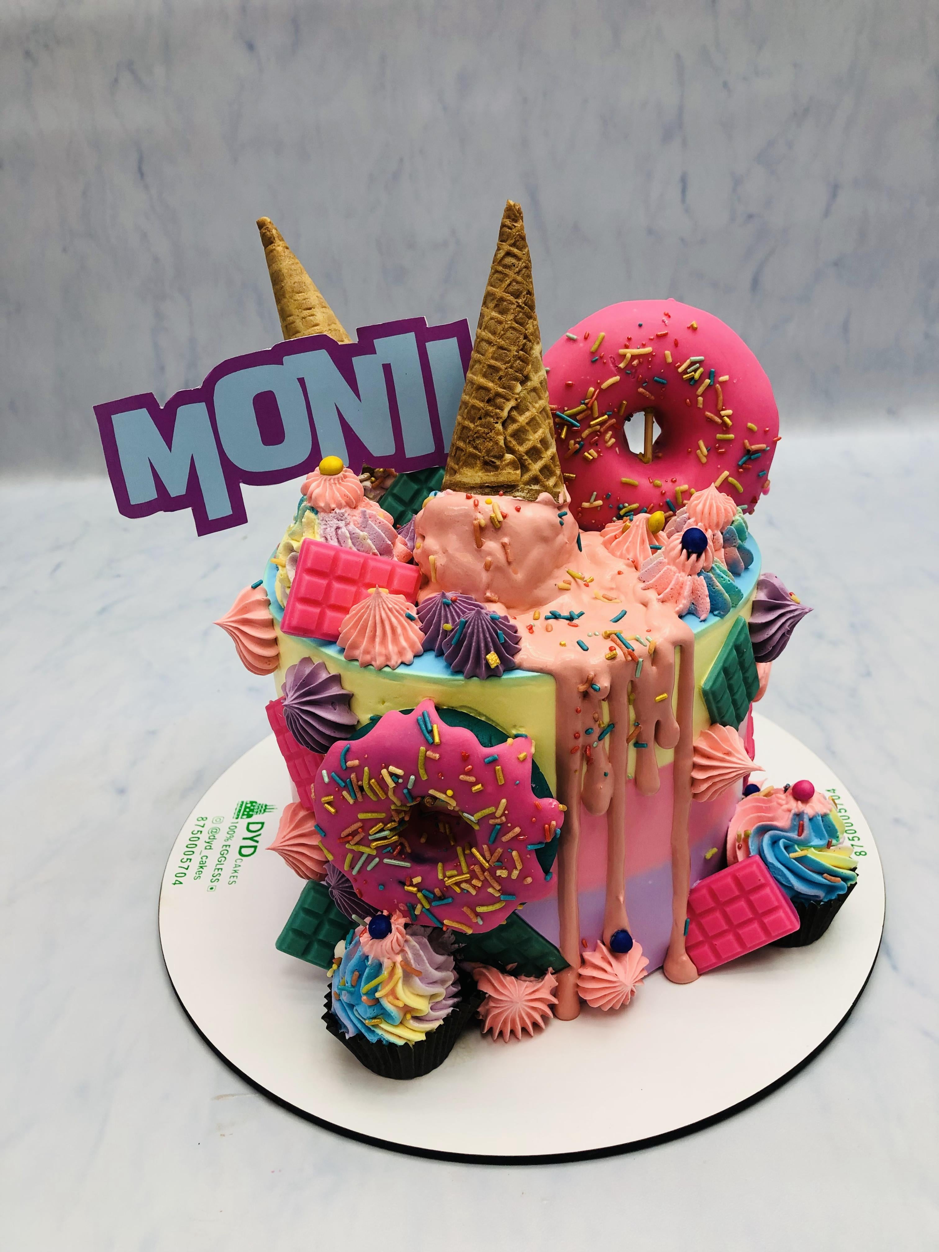 Multicolour Candy Cake