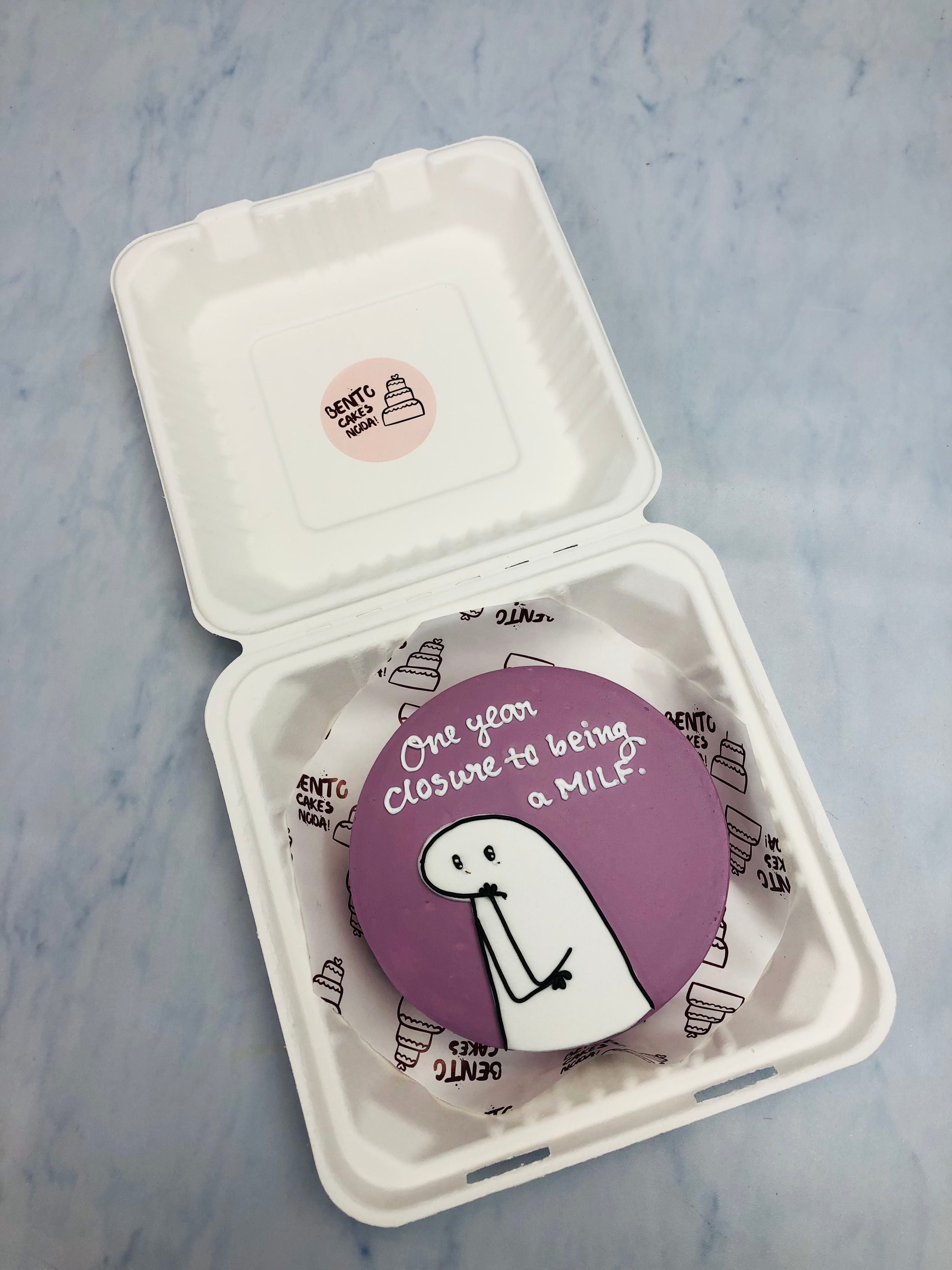 Purple Mimi Bento Cake