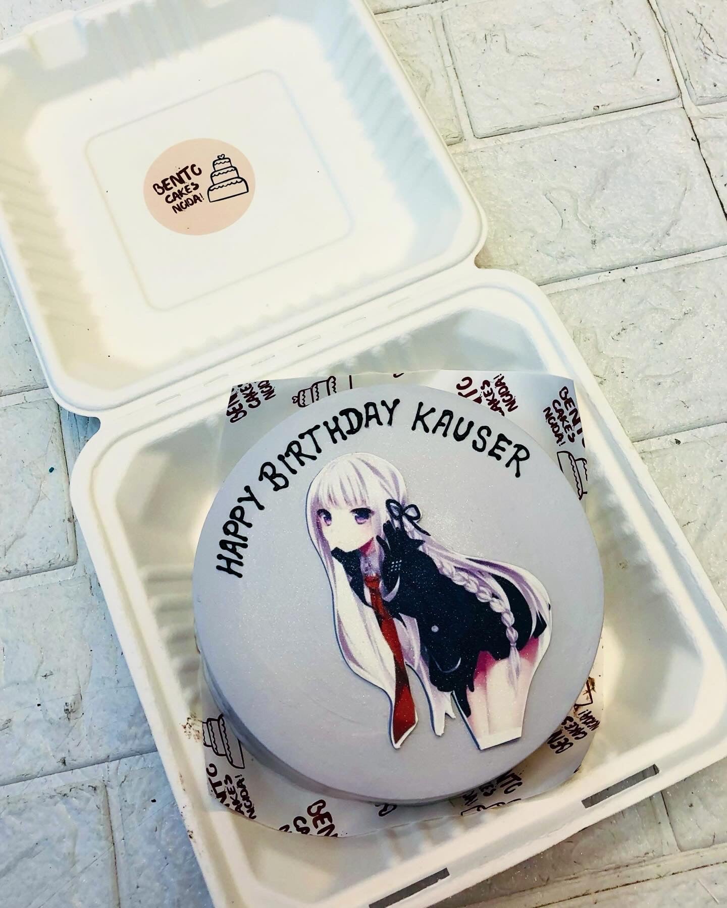 Danganronpa Cartoon Theme Bento Cake