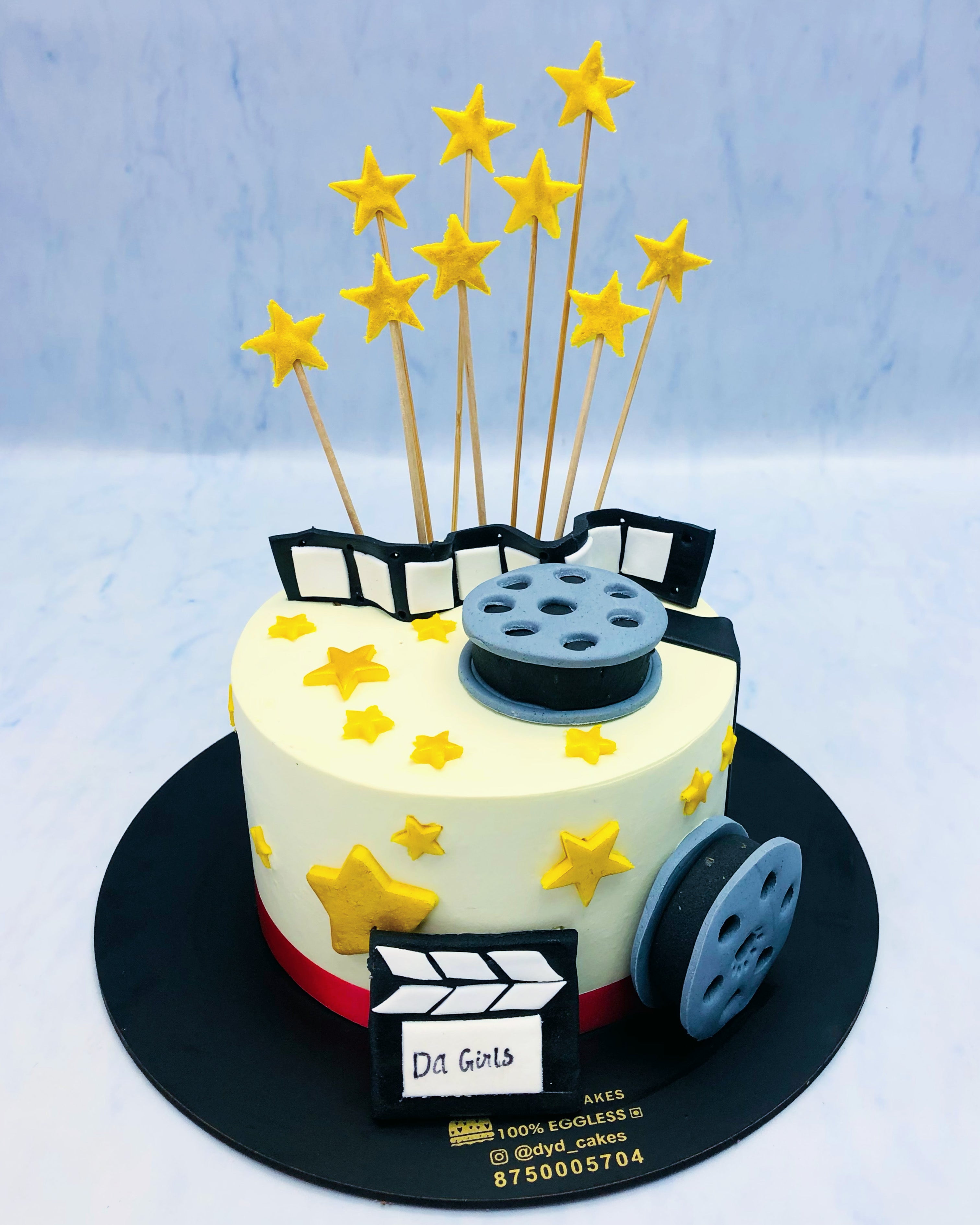 Movie Reel Theme Cake