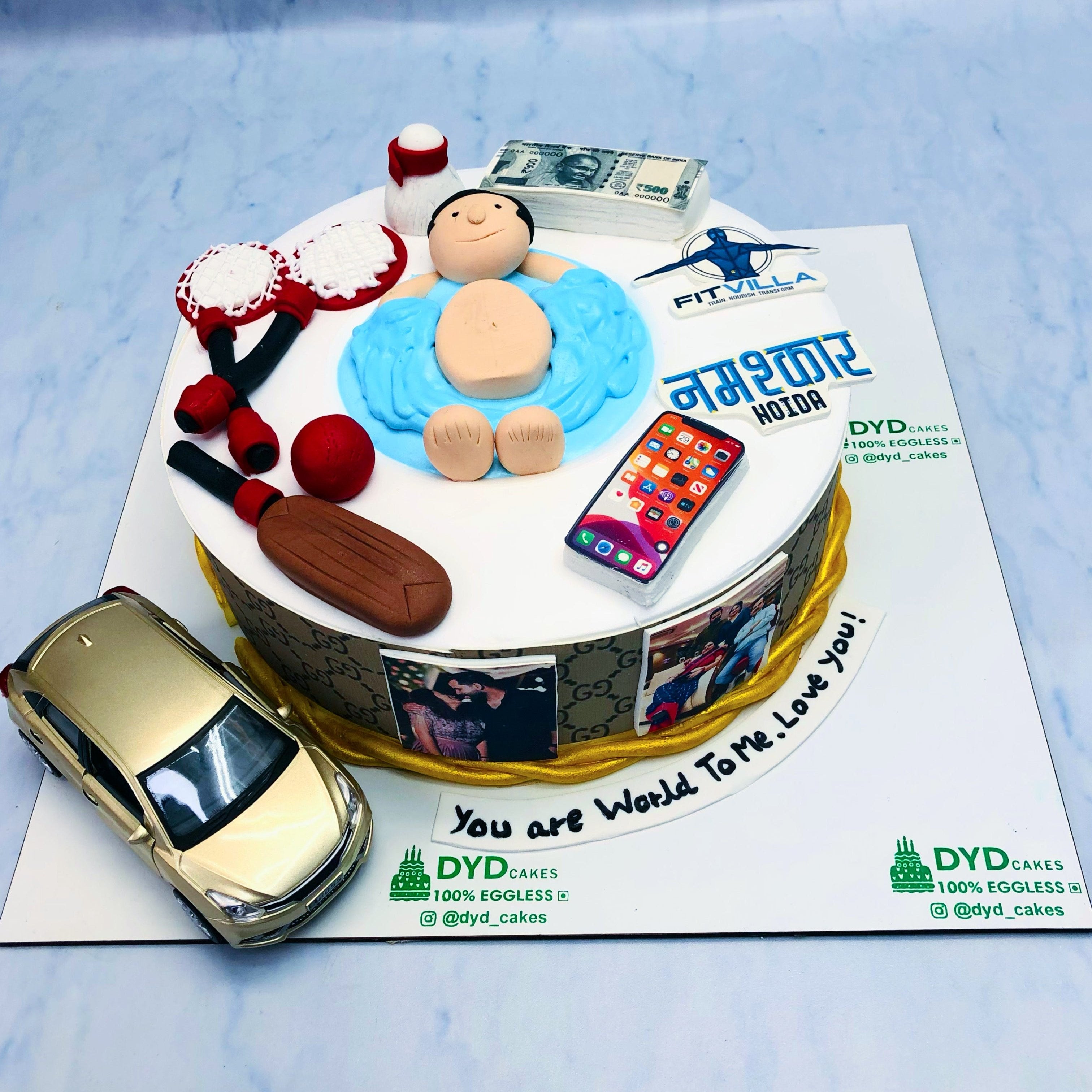 Luxurious Lifestyle Theme Cake