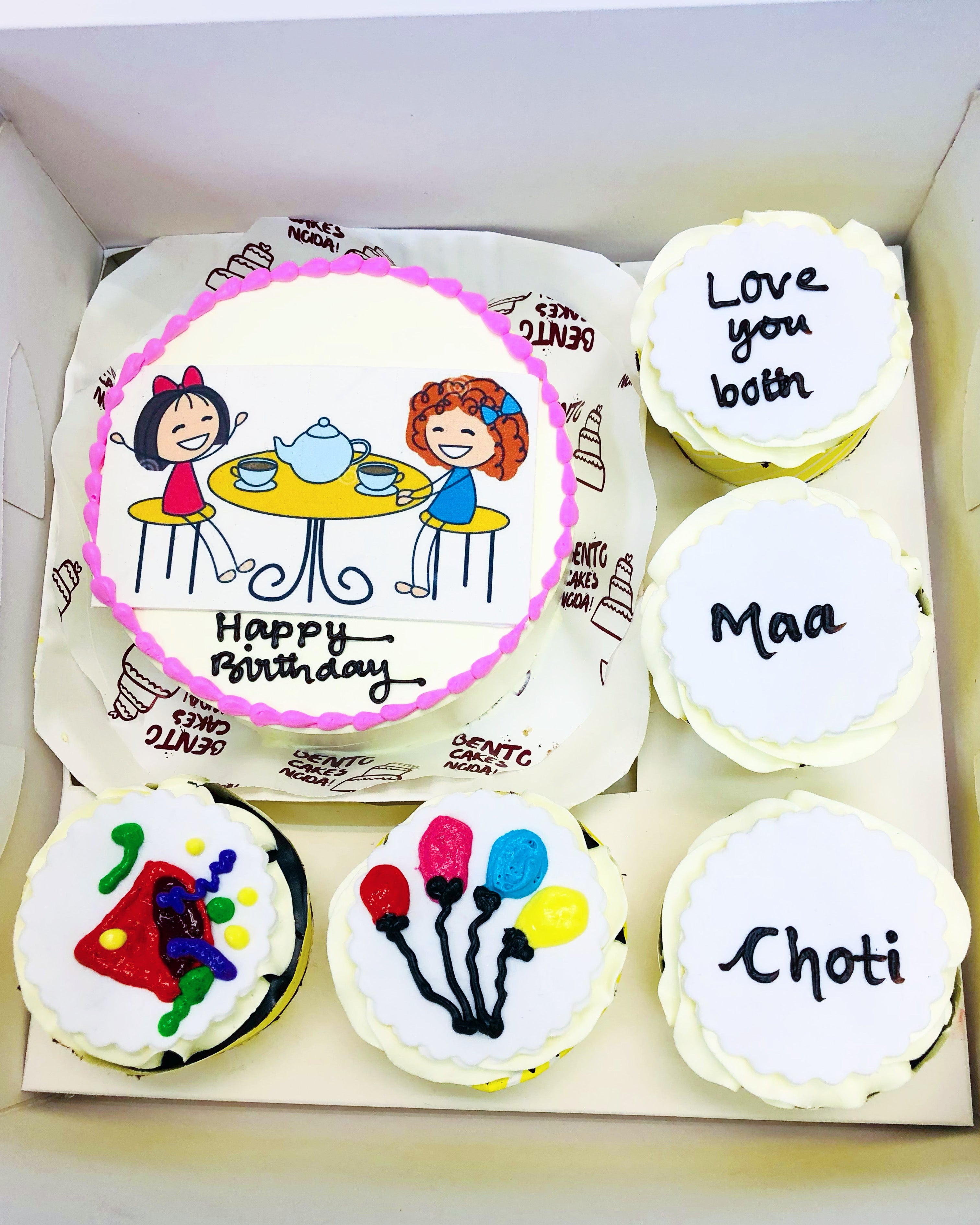 Happy Family Theme Combo Cake