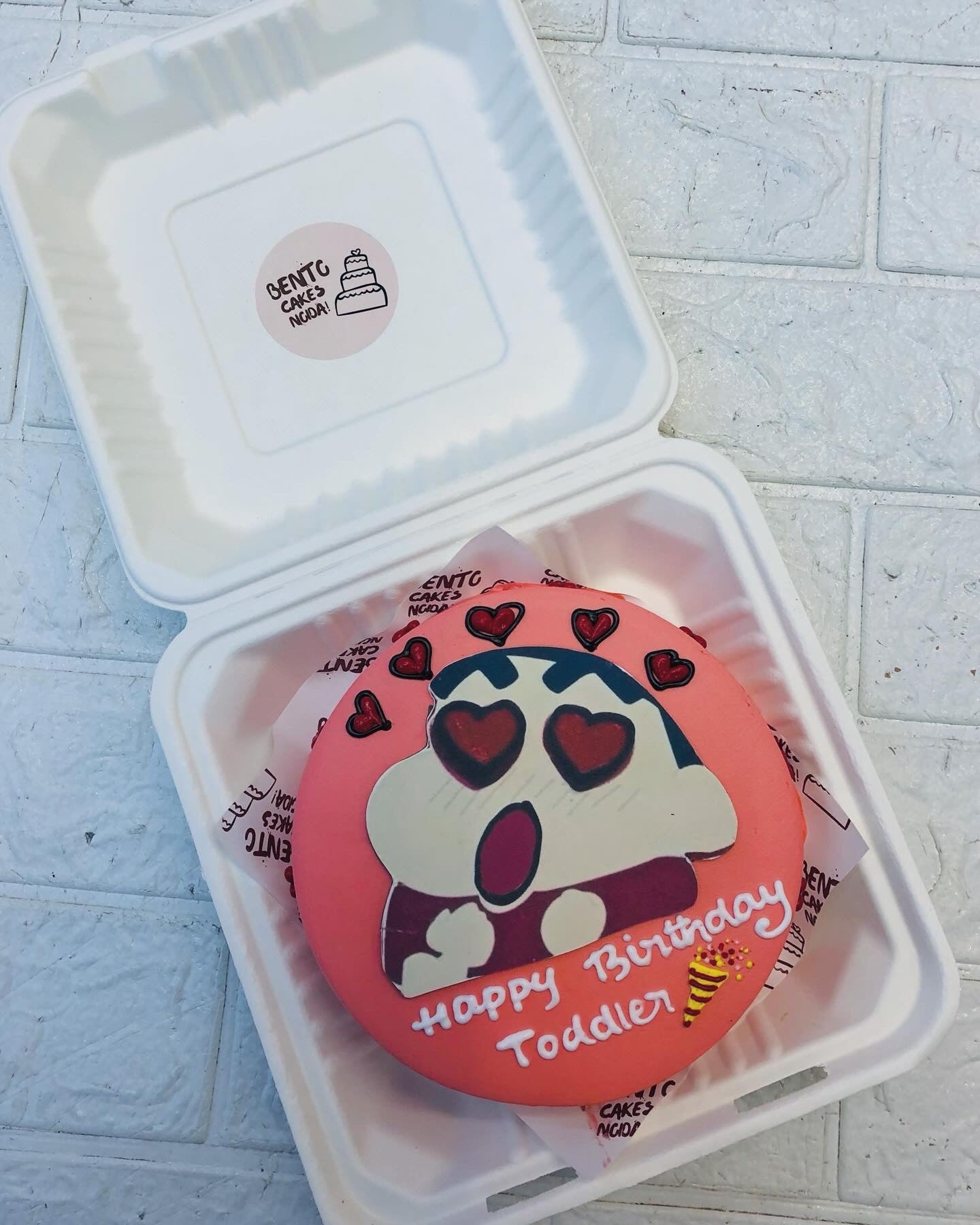 Shin Chan Theme Bento Cake 2