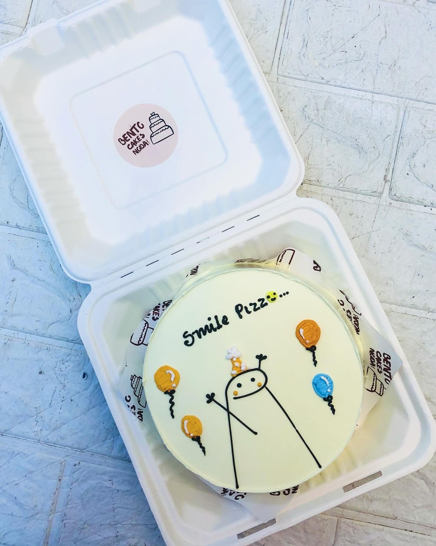 Mimi Photo Theme B'day Bento Cake