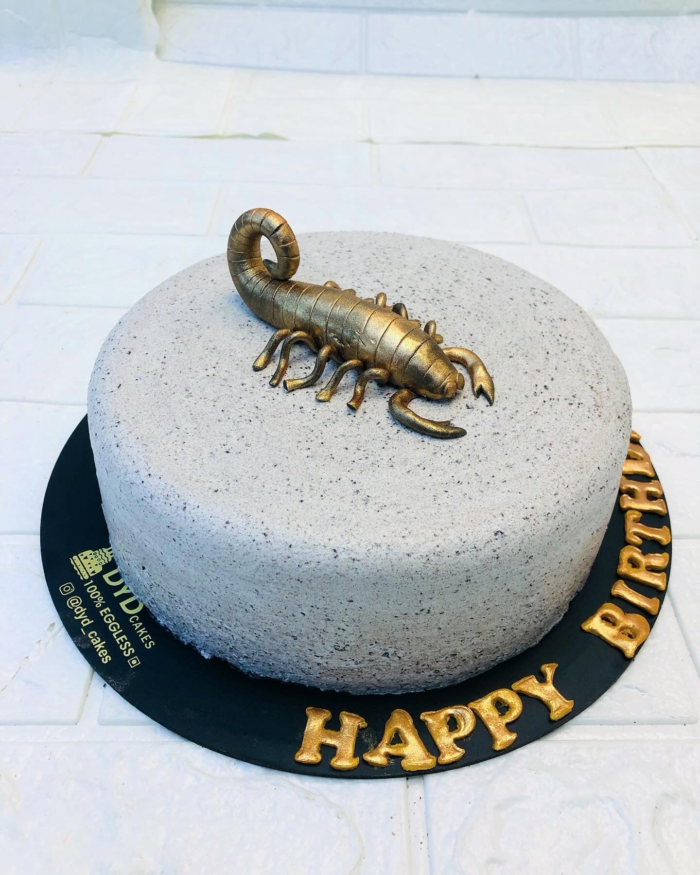 Scorpion Theme Cake