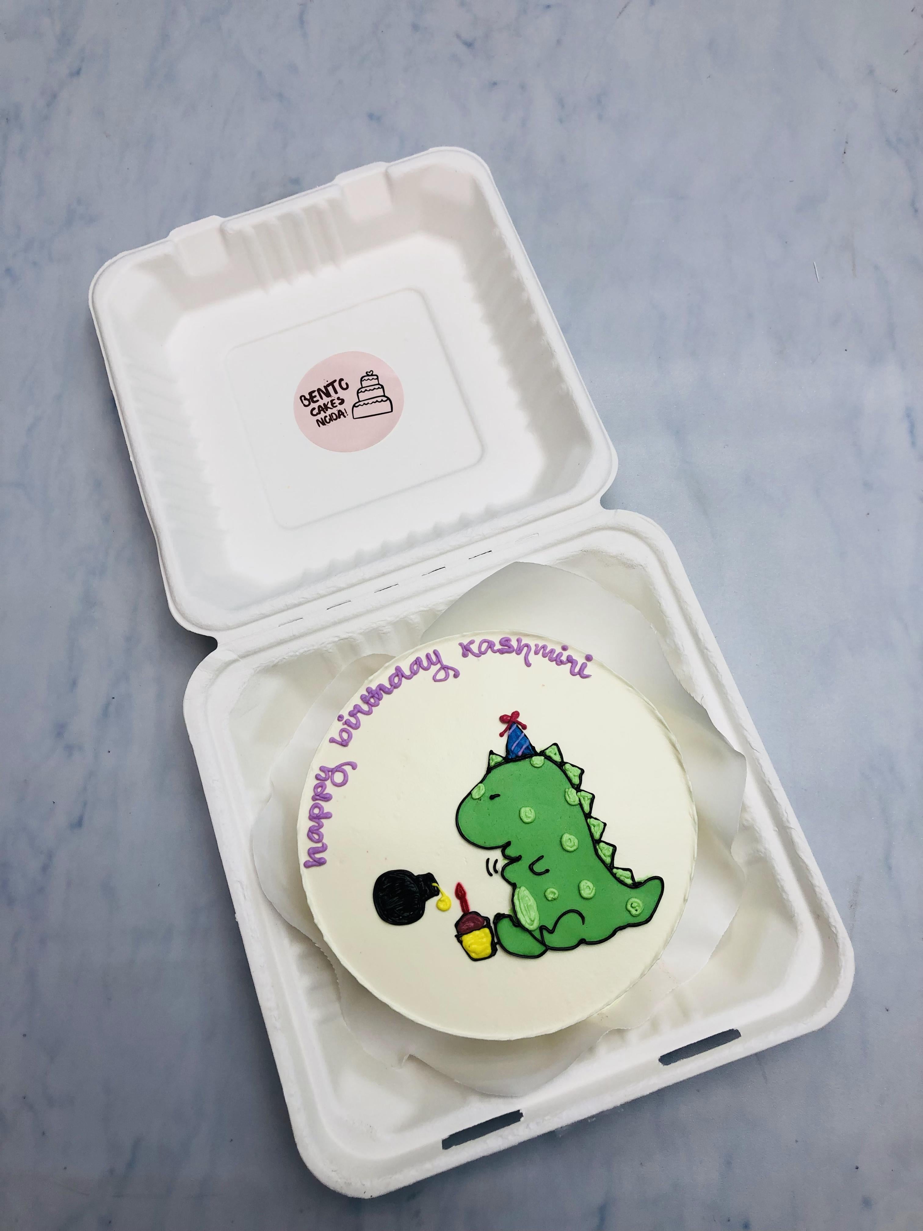 Cute Diano Theme Bento Cake