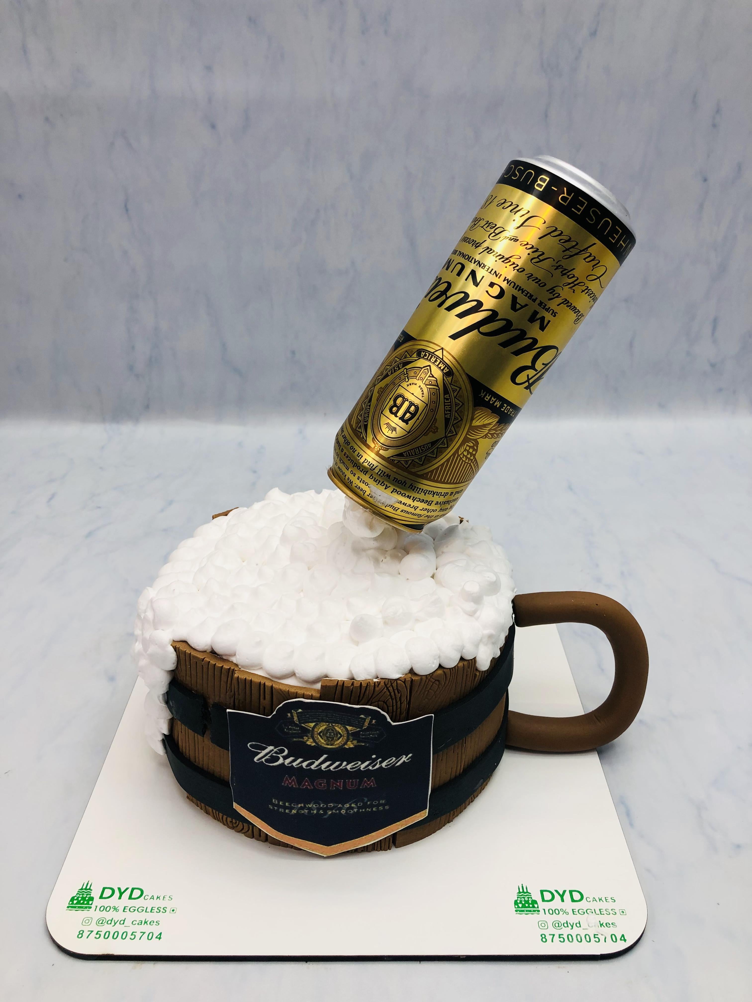 Budweiser Theme Cake