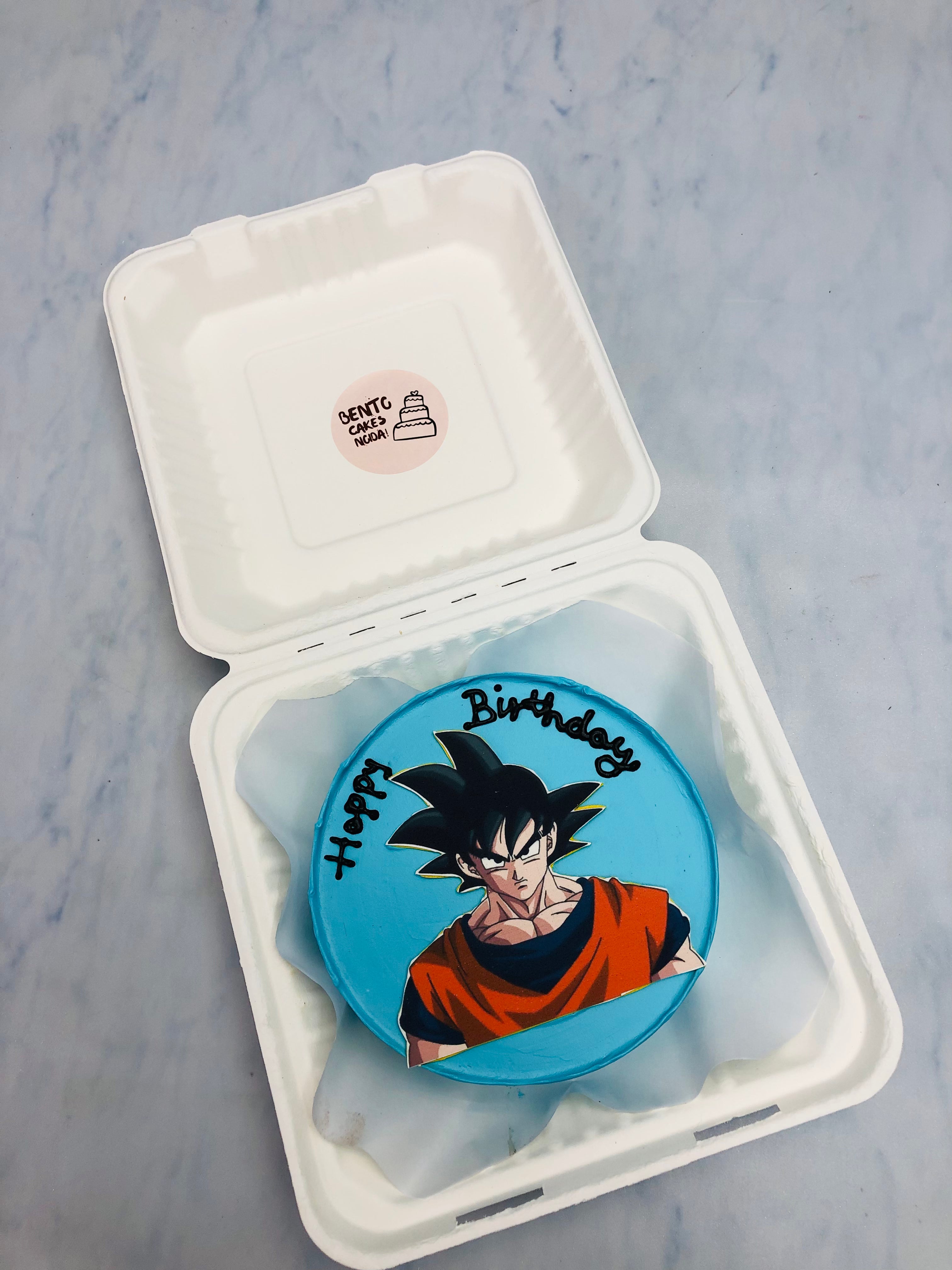 Dragon Ball Cartoon Theme Bento Cake