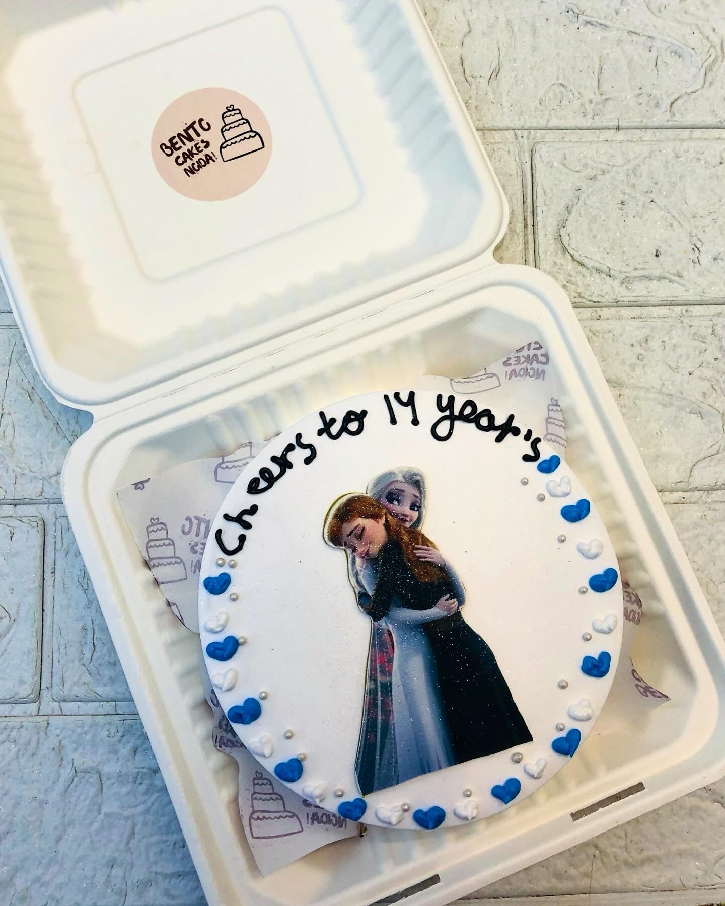 Disney Princess Theme Bento Cake