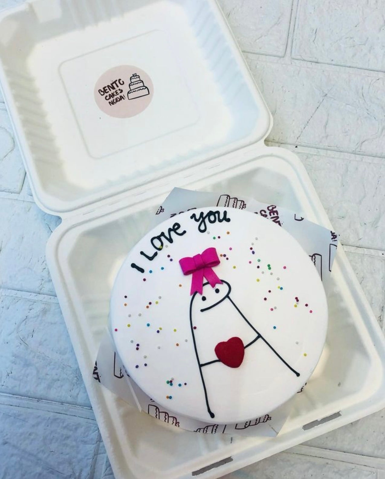 Cute Mimi Love Bento Cake