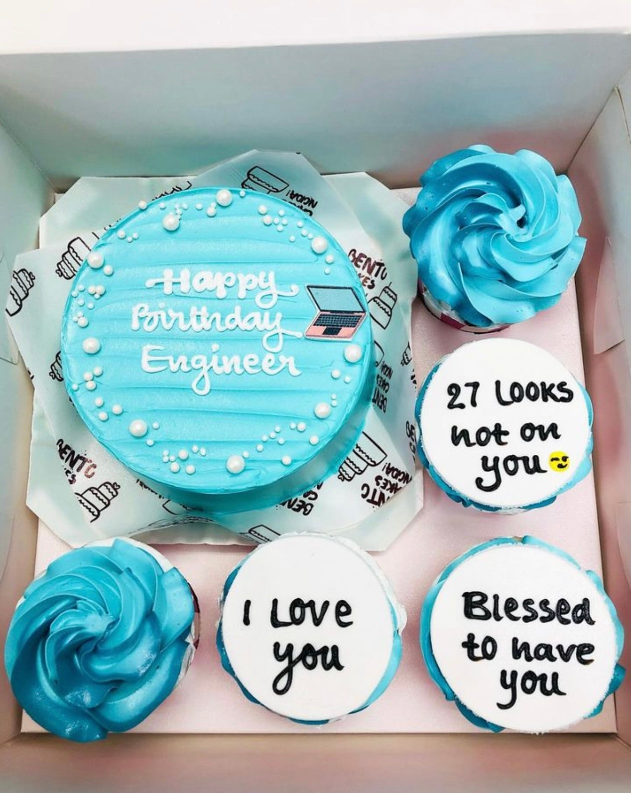 Engineer Theme Combo Cake