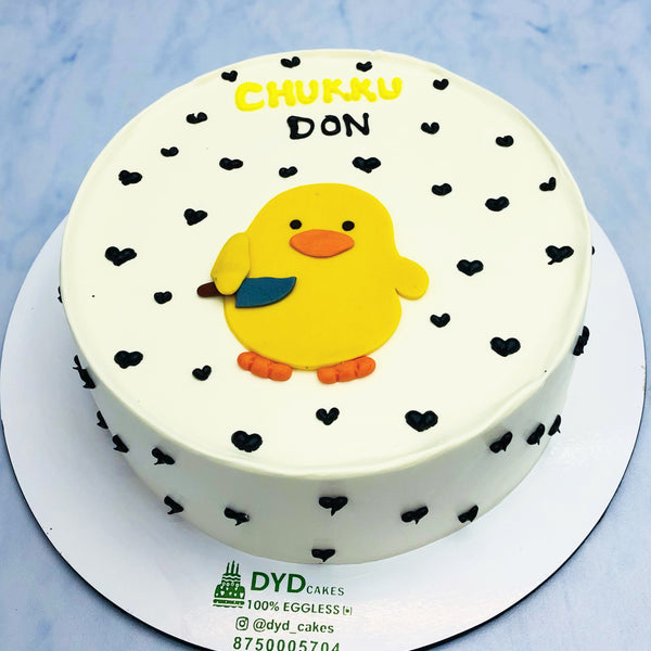 Yellow Duck Theme Cake – Bento Cakes Noida