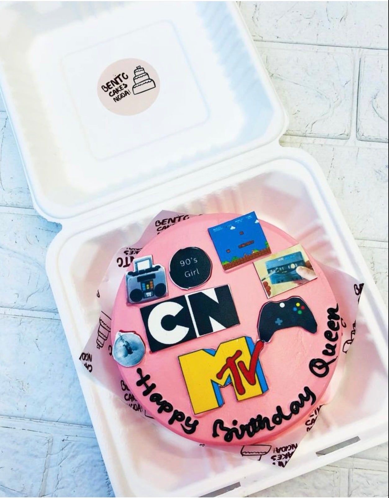 Cartoon Network Lovers Bento Cake