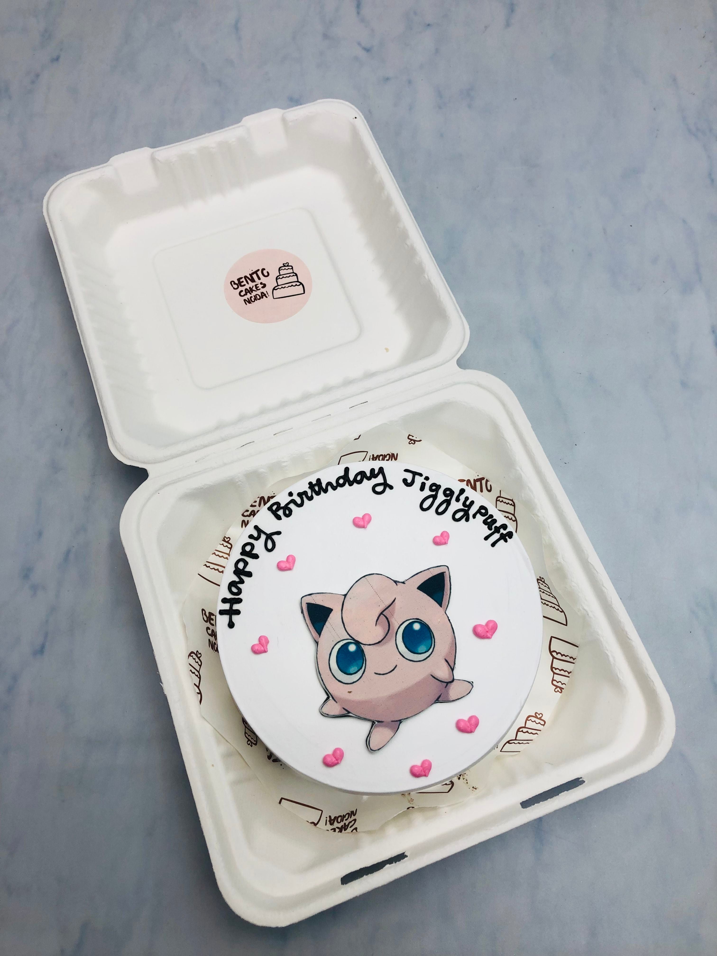 Jiggly Puff Bento Cake