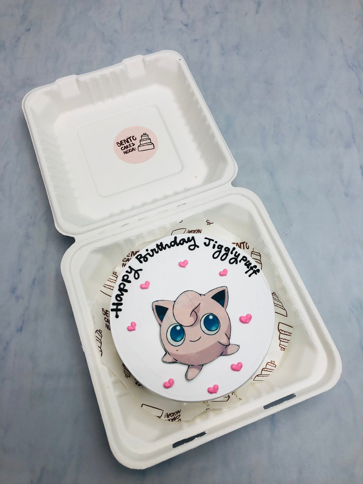 Jiggly Puff Bento Cake